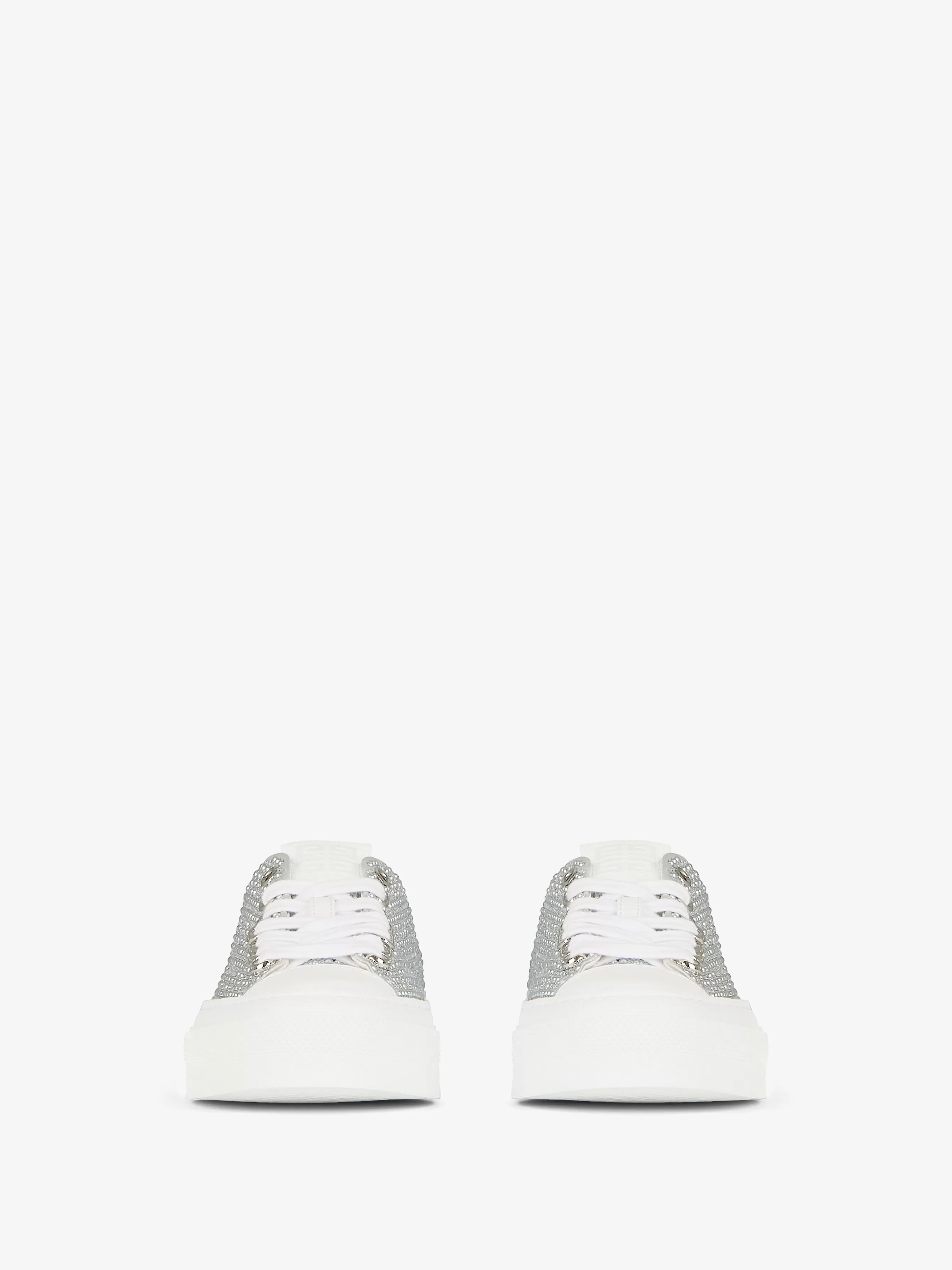 Sale GIVENCHY Shoes-City sneakers in 4G rhinestones