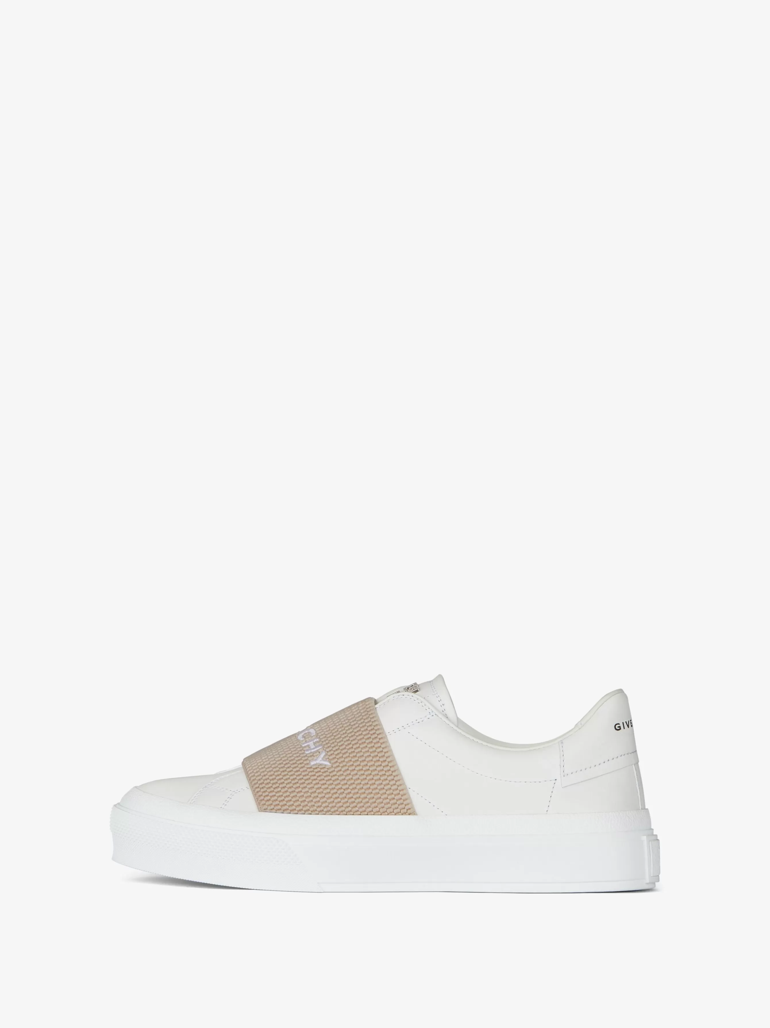 Sale GIVENCHY Shoes-City Sport sneakers in leather with strap