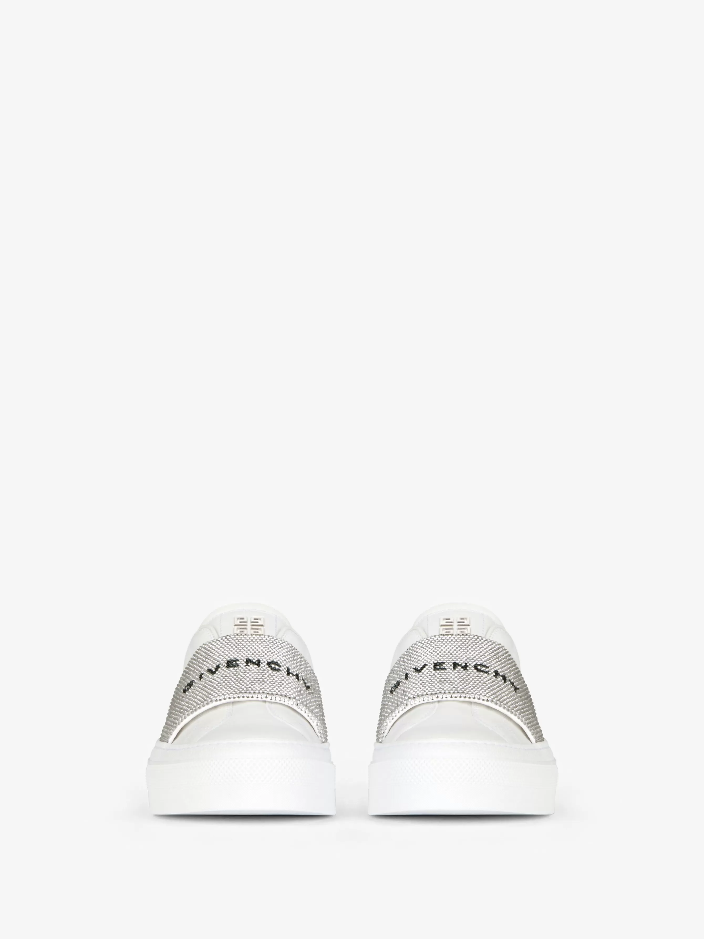 Sale/Women GIVENCHY Shoes | City-City Sport sneakers in leather with strass strap