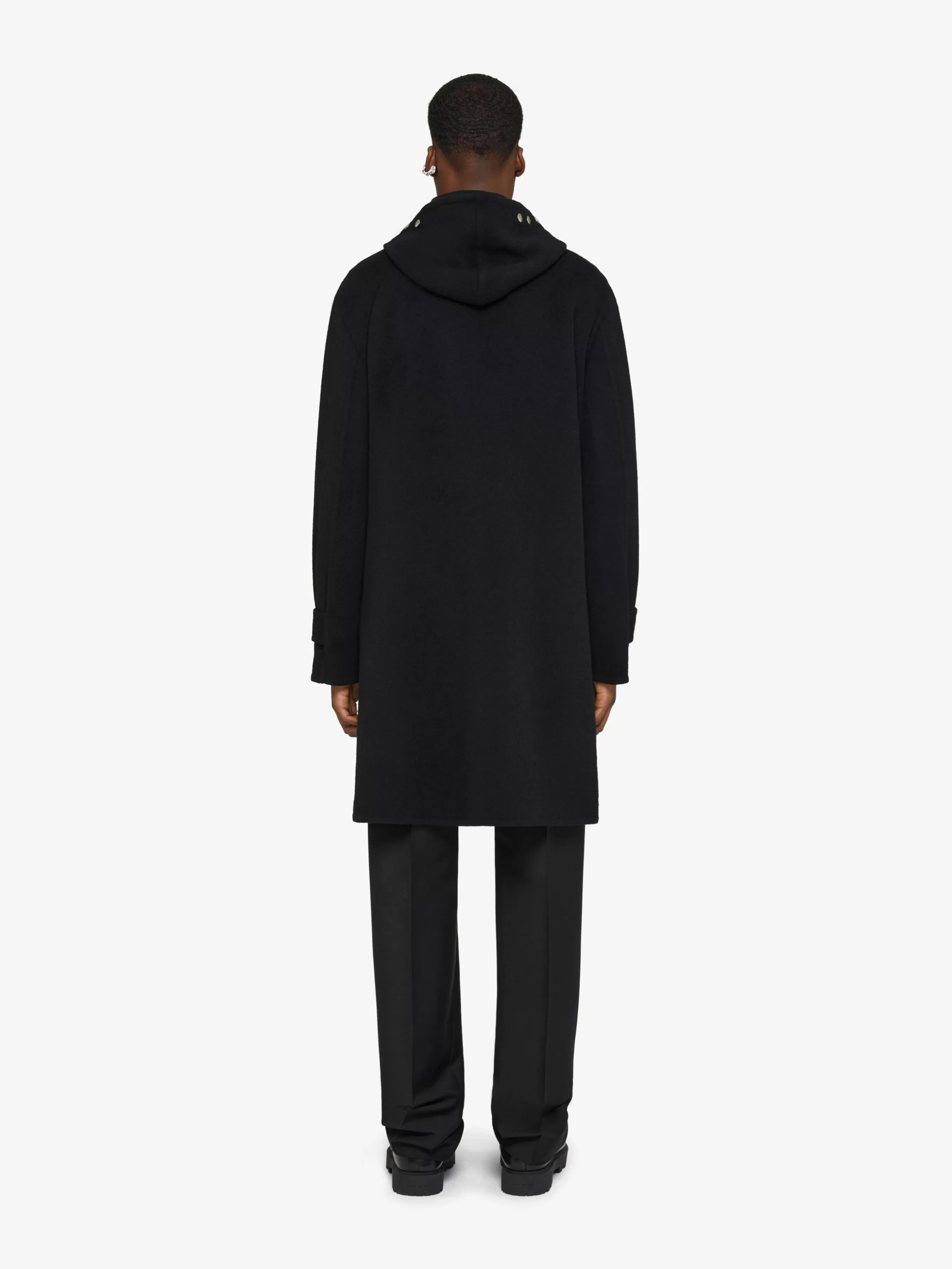 GIVENCHY Jackets & Coats-Coat in double face wool and cashmere