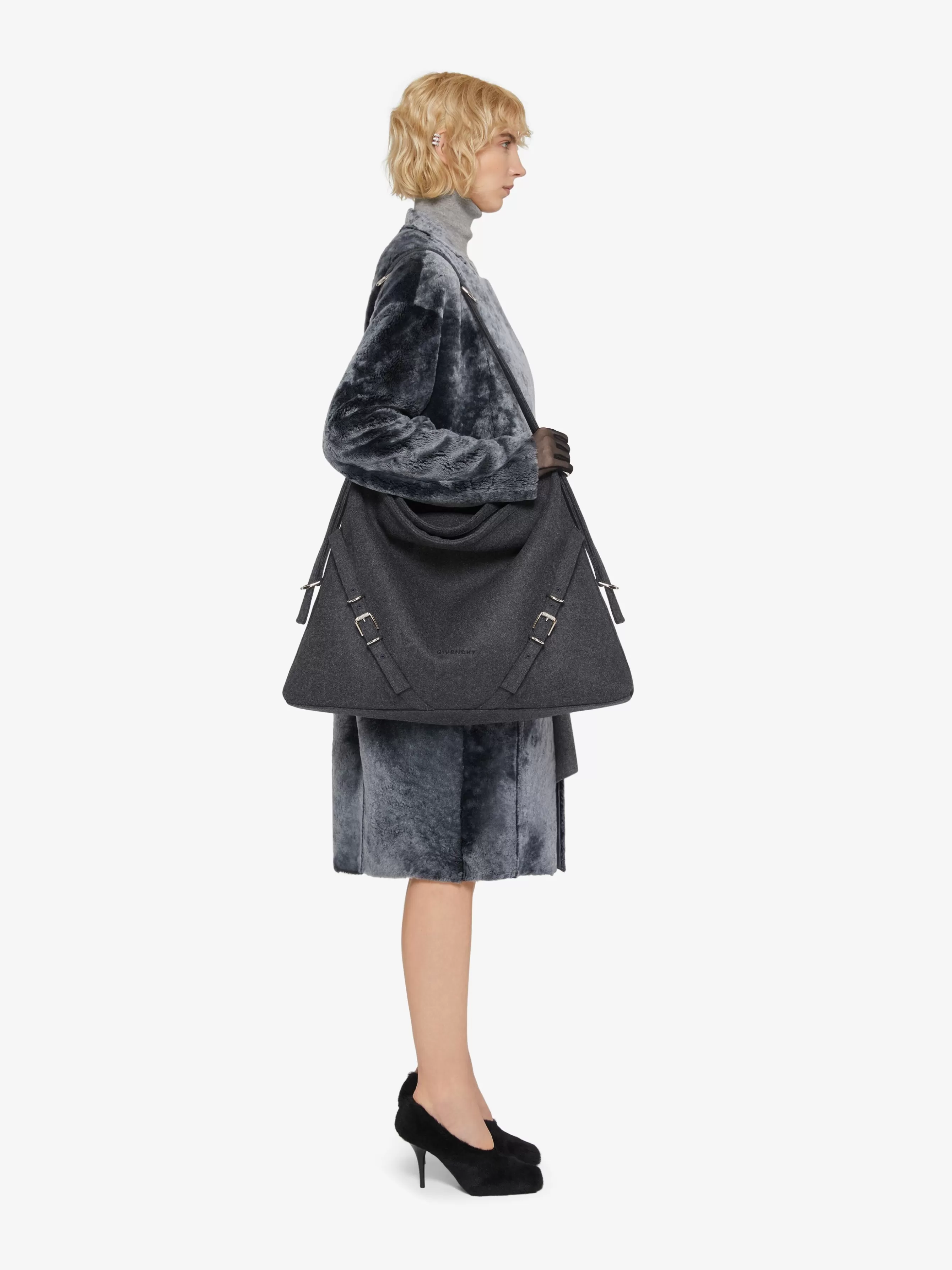 GIVENCHY Jackets & Coats-Coat in shearling