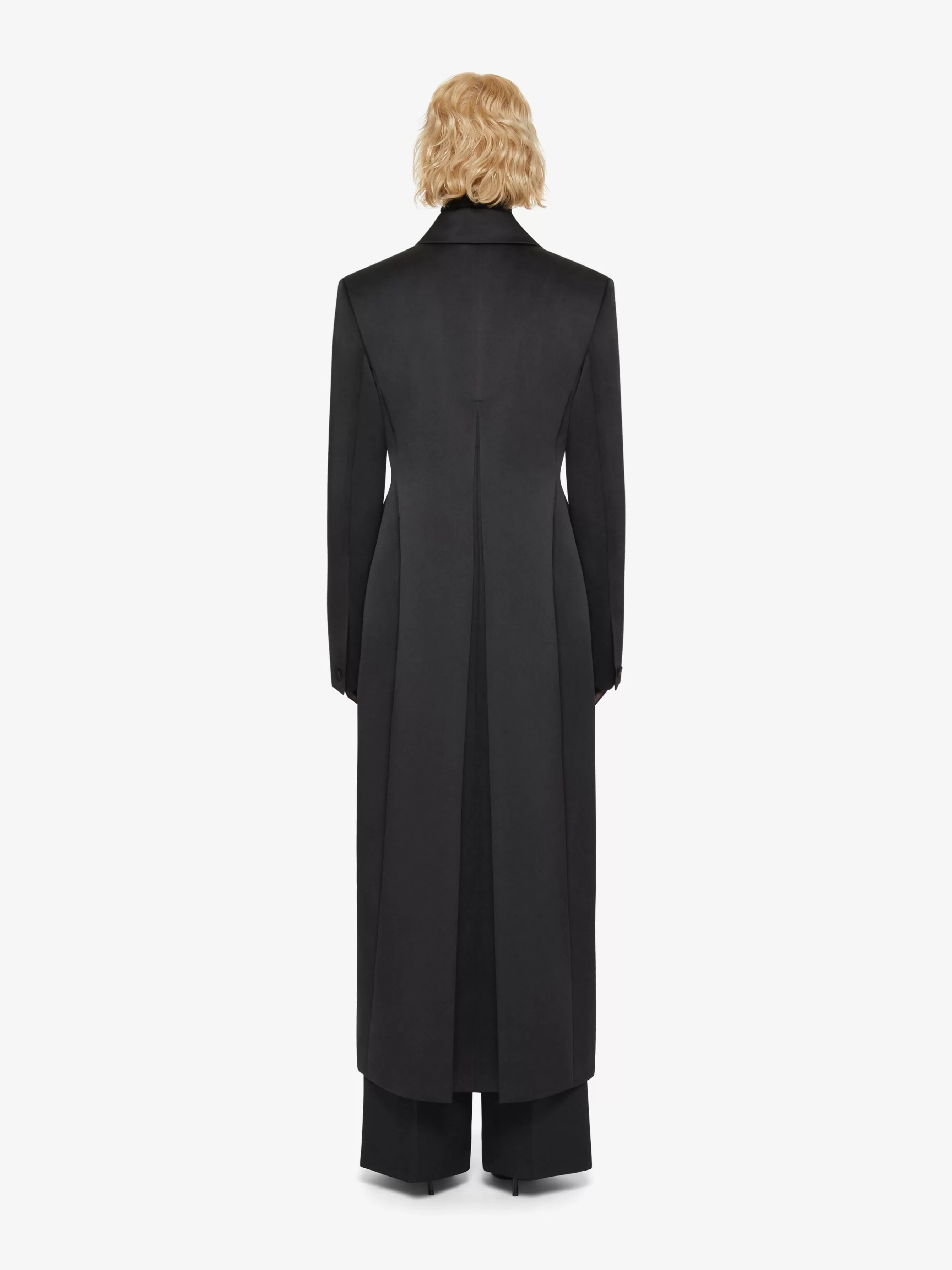 Sale GIVENCHY Outerwear-Coat with buttons in satin