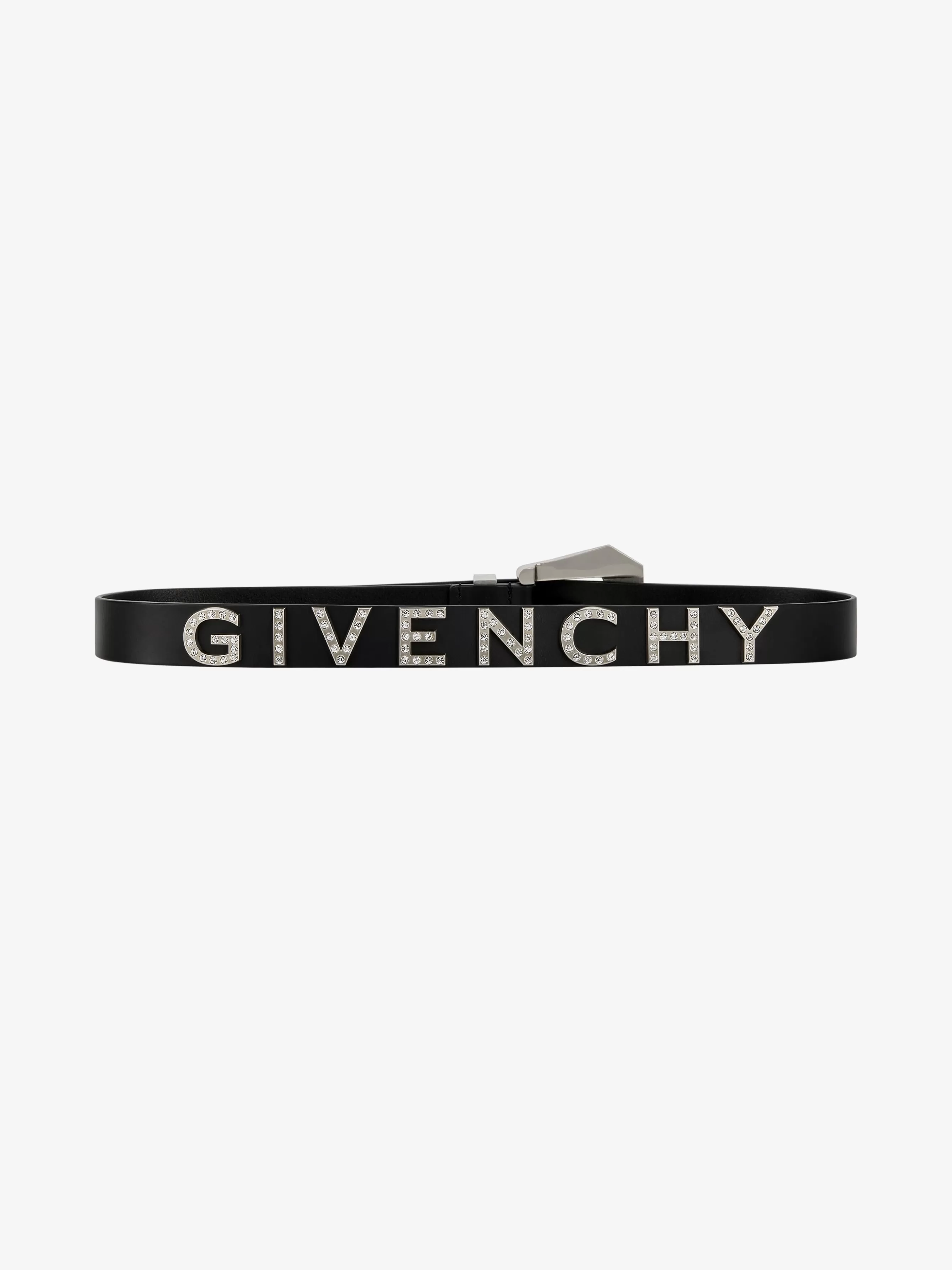 Men/Women GIVENCHY Other Accessories | Sunglasses-Cowboy belt in leather with strass