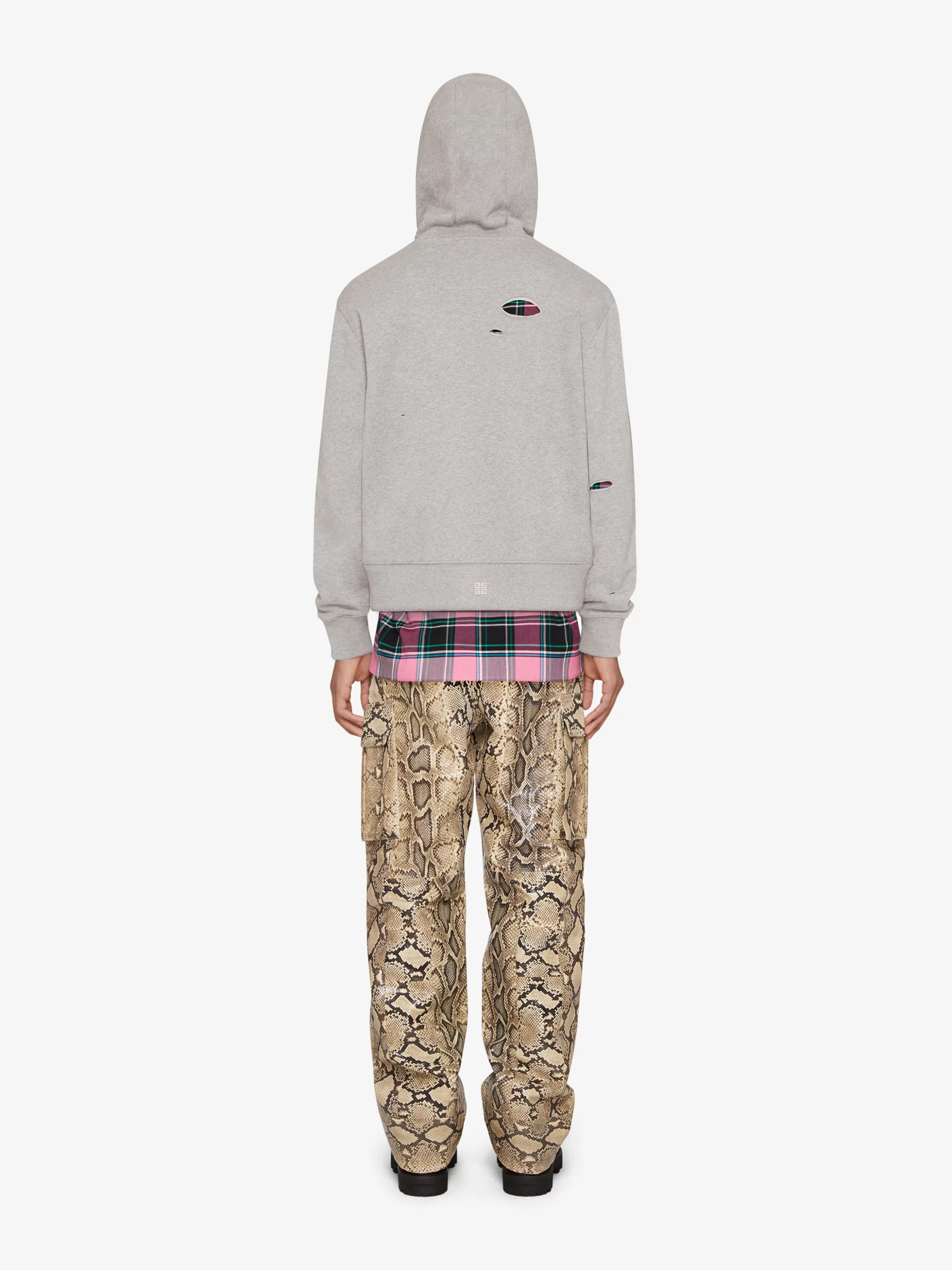 GIVENCHY Sweatshirts & Hoodies-Cut & Sewn hoodie in fleece