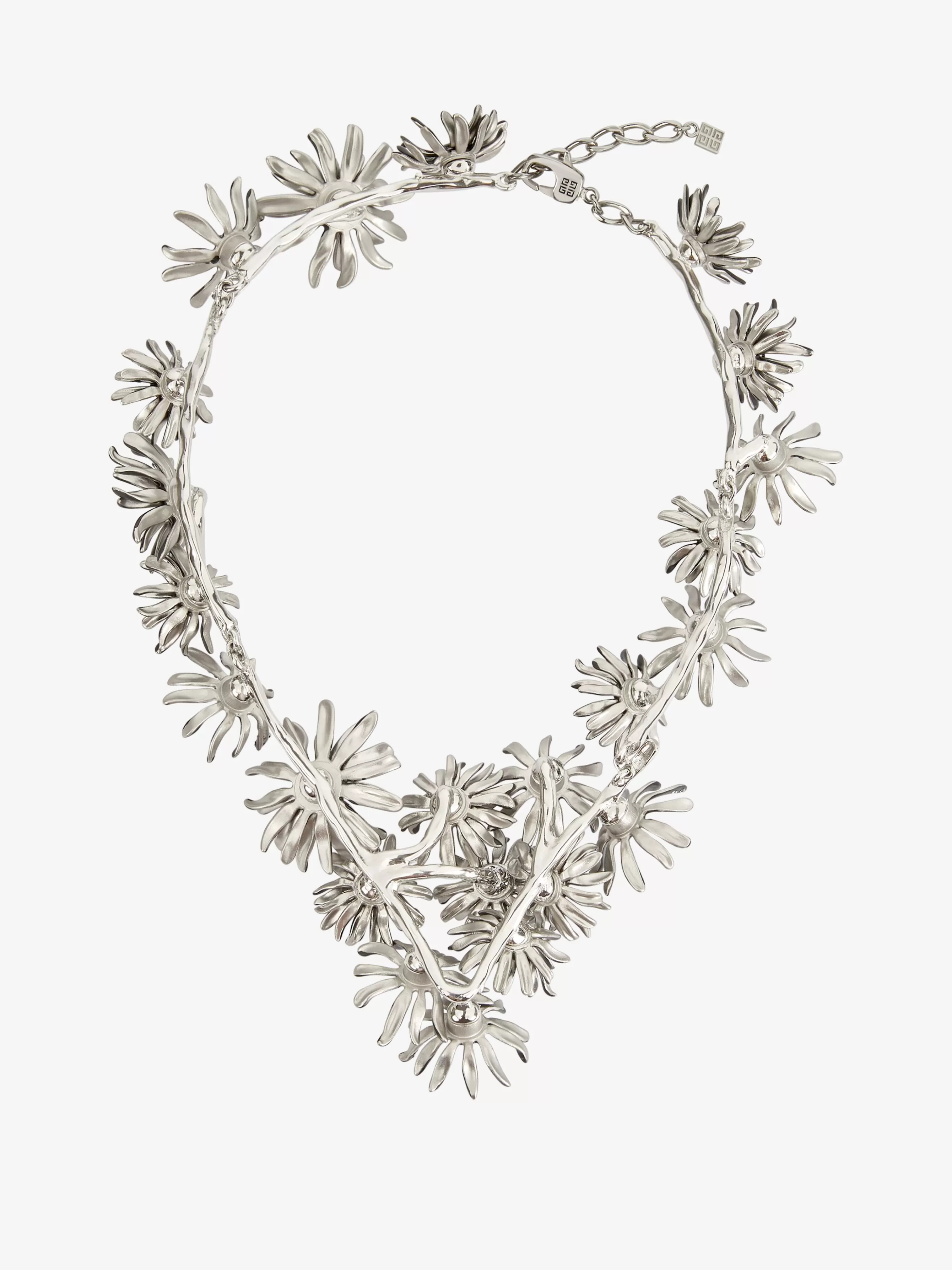 Sale/Women GIVENCHY Jewels & Accessories | Jewelry-Daisy necklace in metal and enamel with crystals