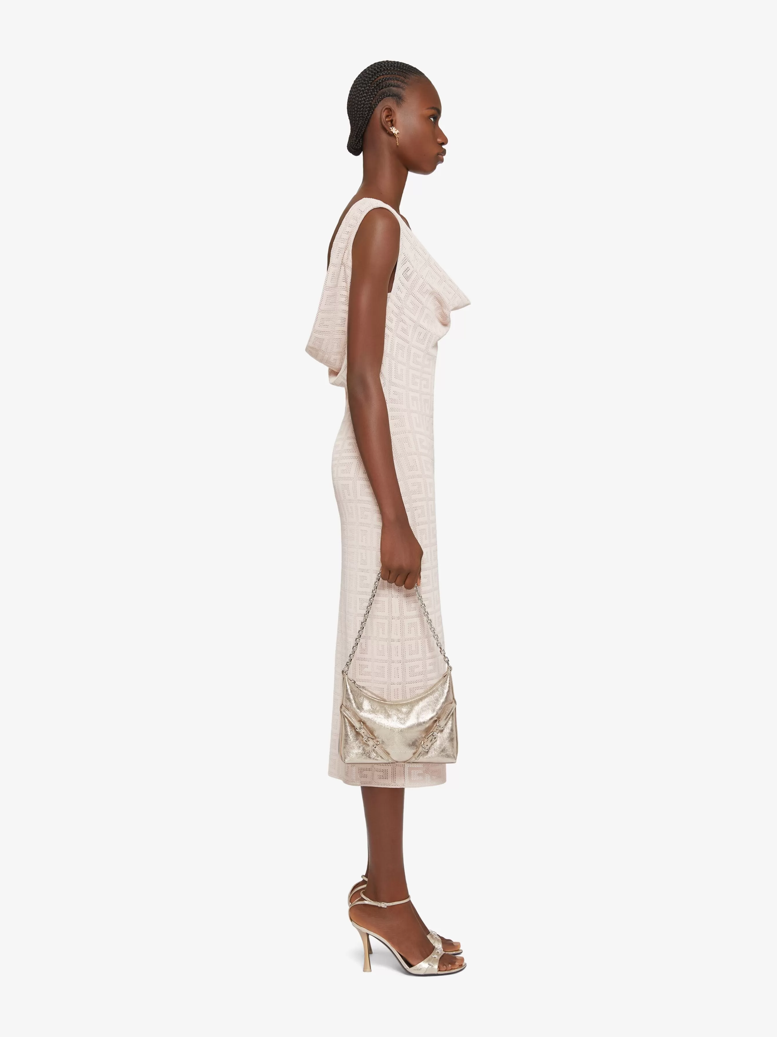 GIVENCHY Dresses-Draped dress in 4G jacquard