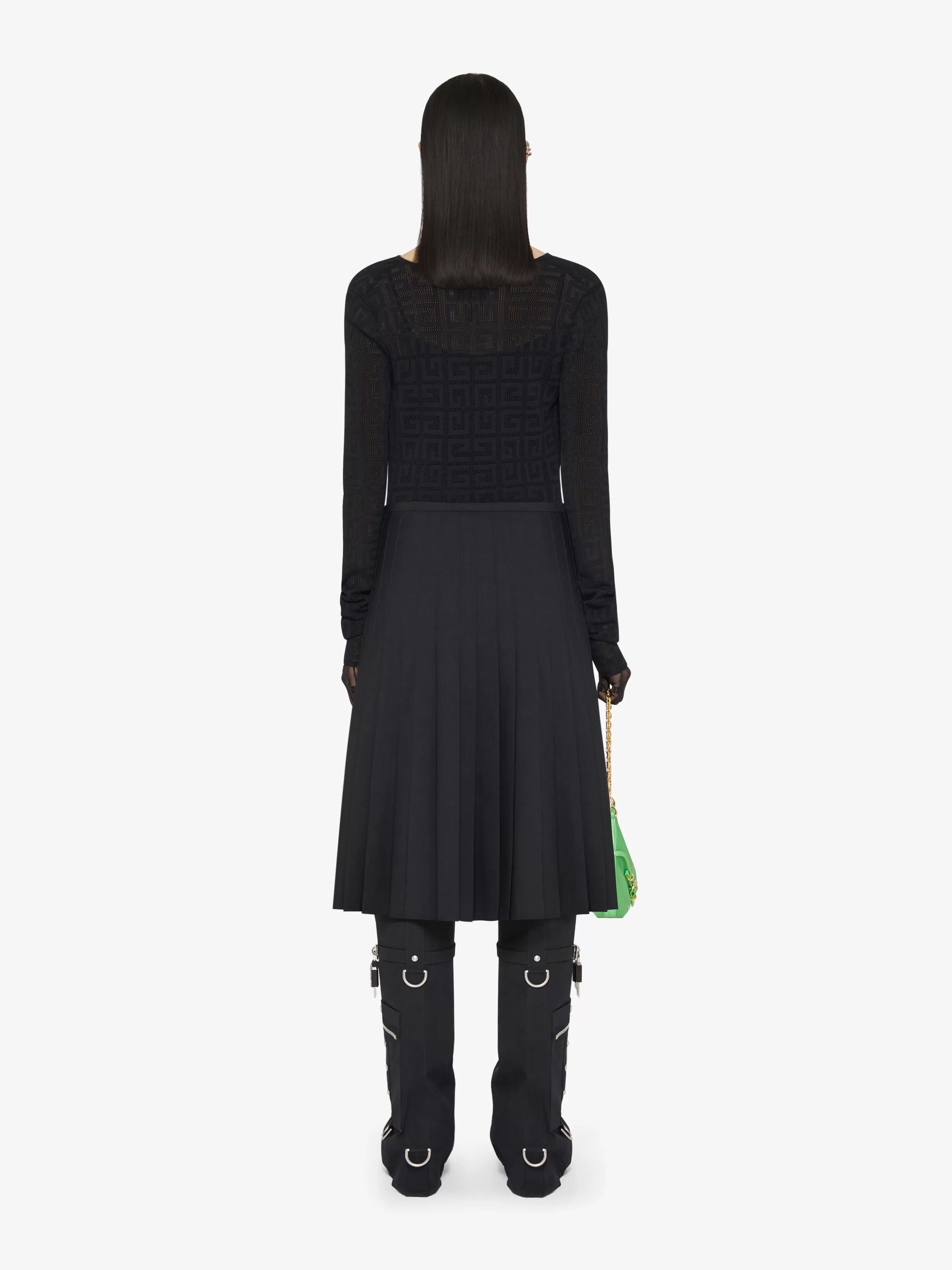 GIVENCHY Knitwear-Draped sweater in 4G jacquard