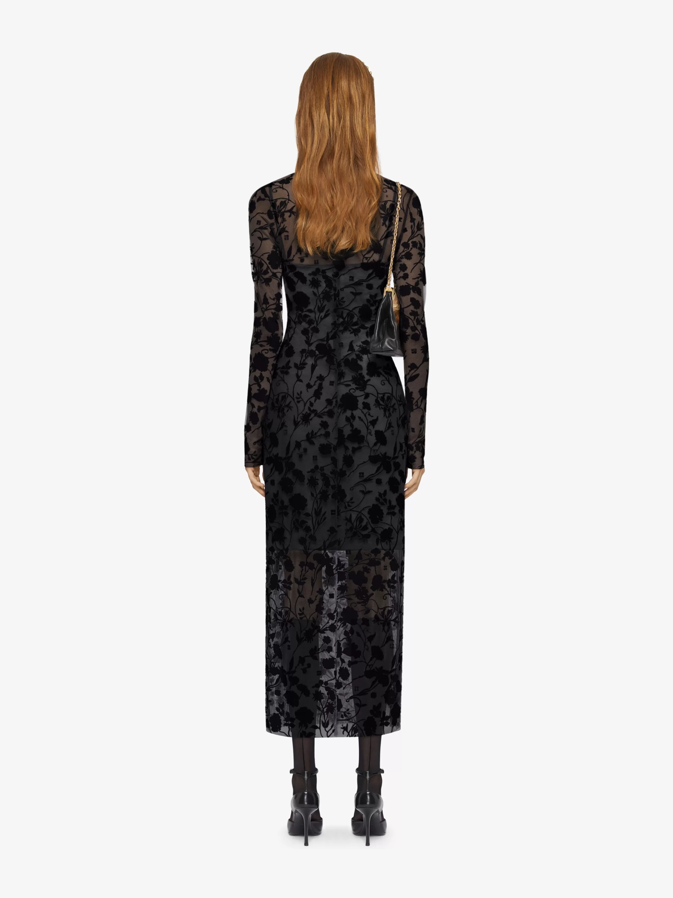 GIVENCHY Dresses-Dress in 4G Flowers tulle