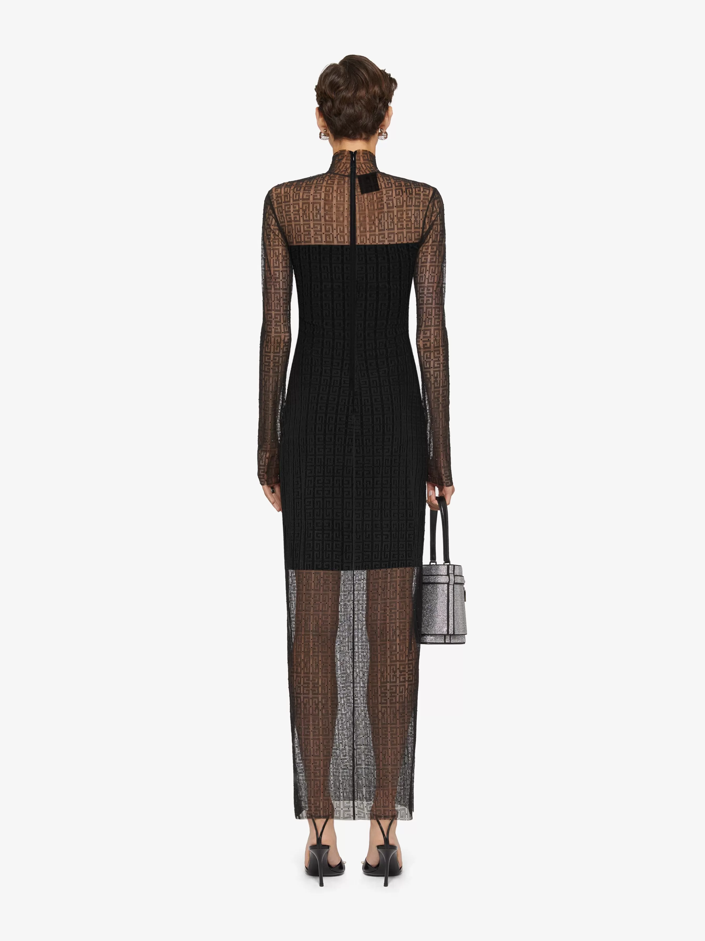 GIVENCHY Dresses-Dress in 4G lace with rhinestones