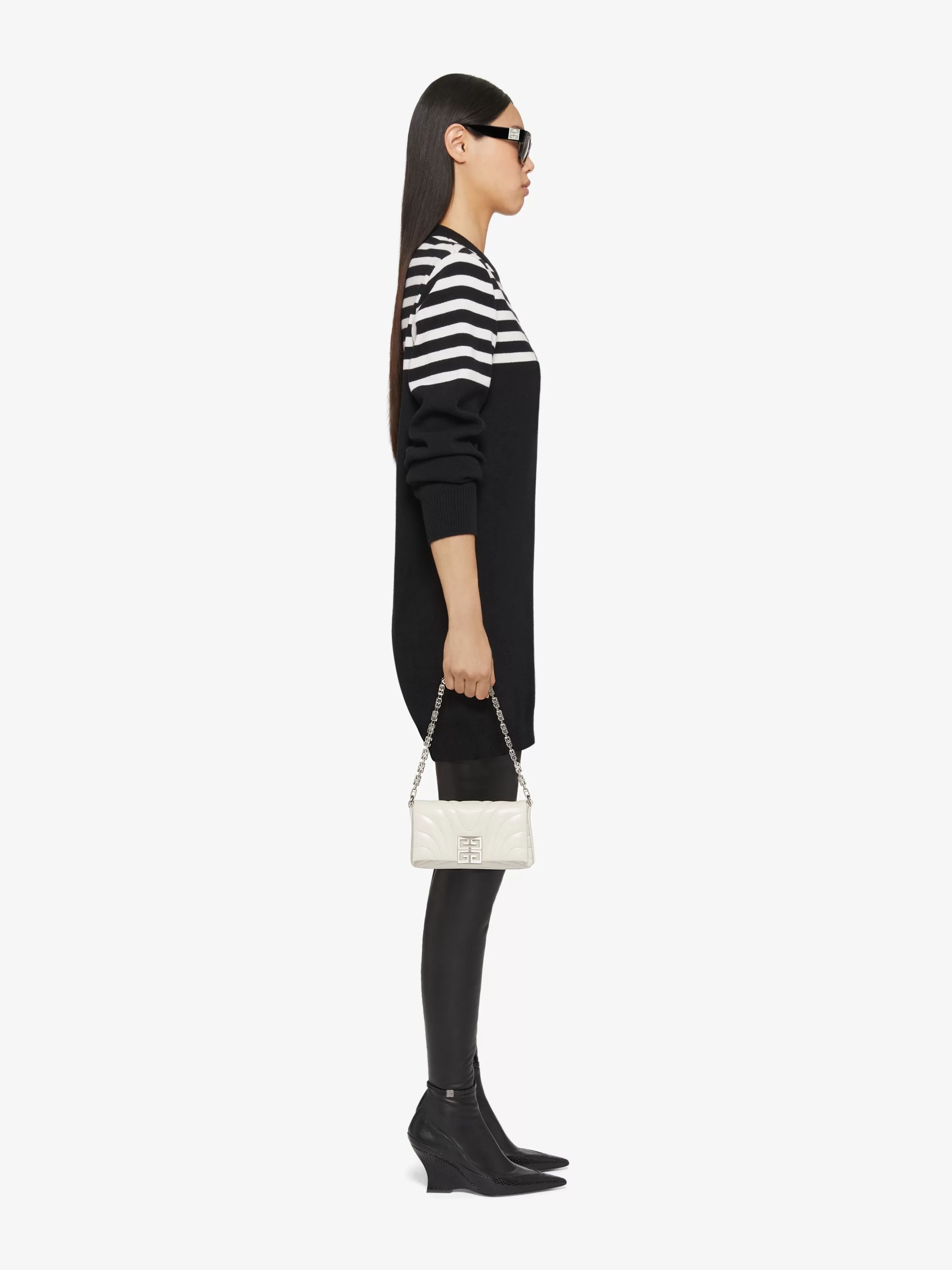 GIVENCHY Dresses-Dress in cashmere with stripes