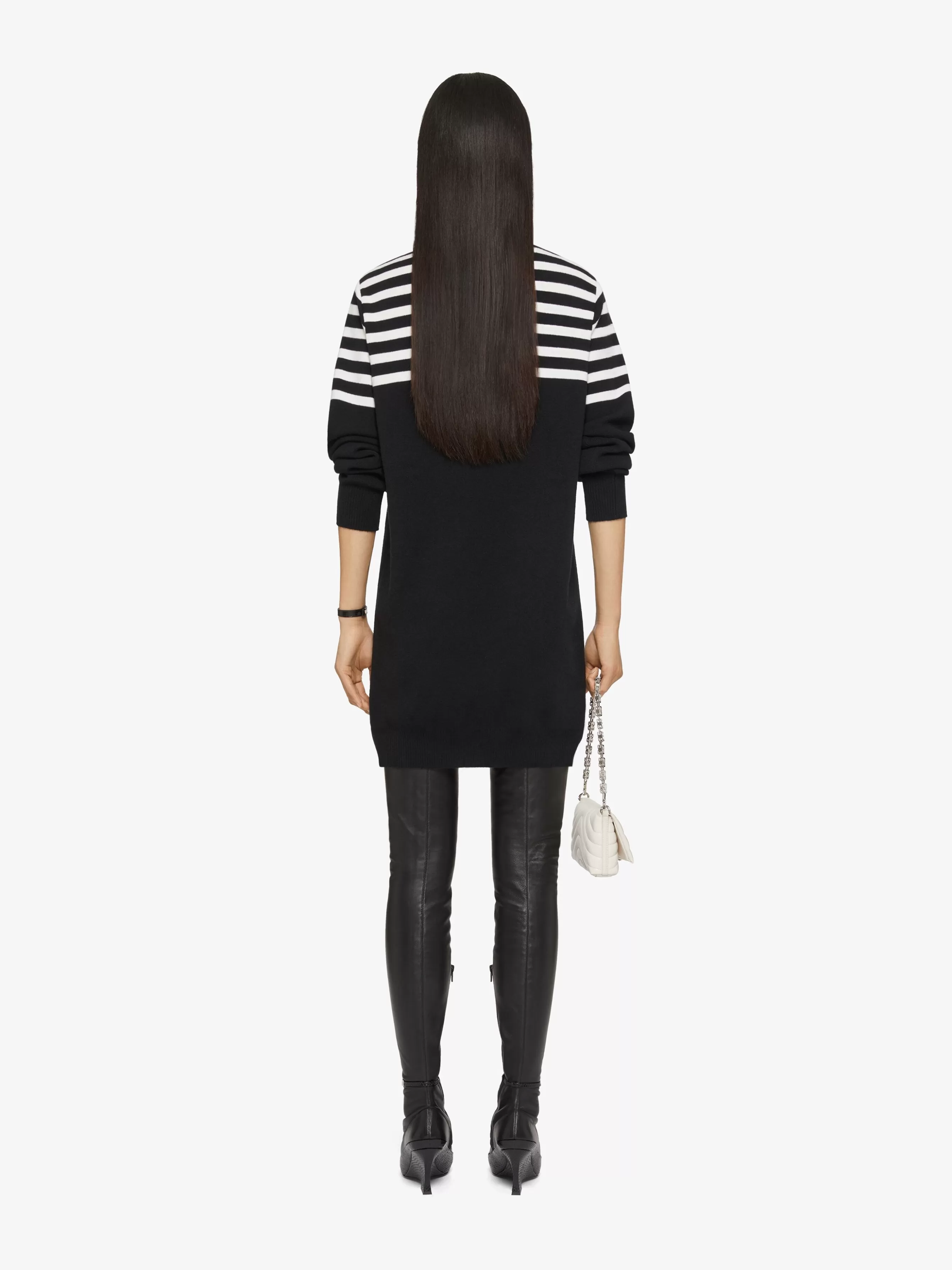 GIVENCHY Dresses-Dress in cashmere with stripes