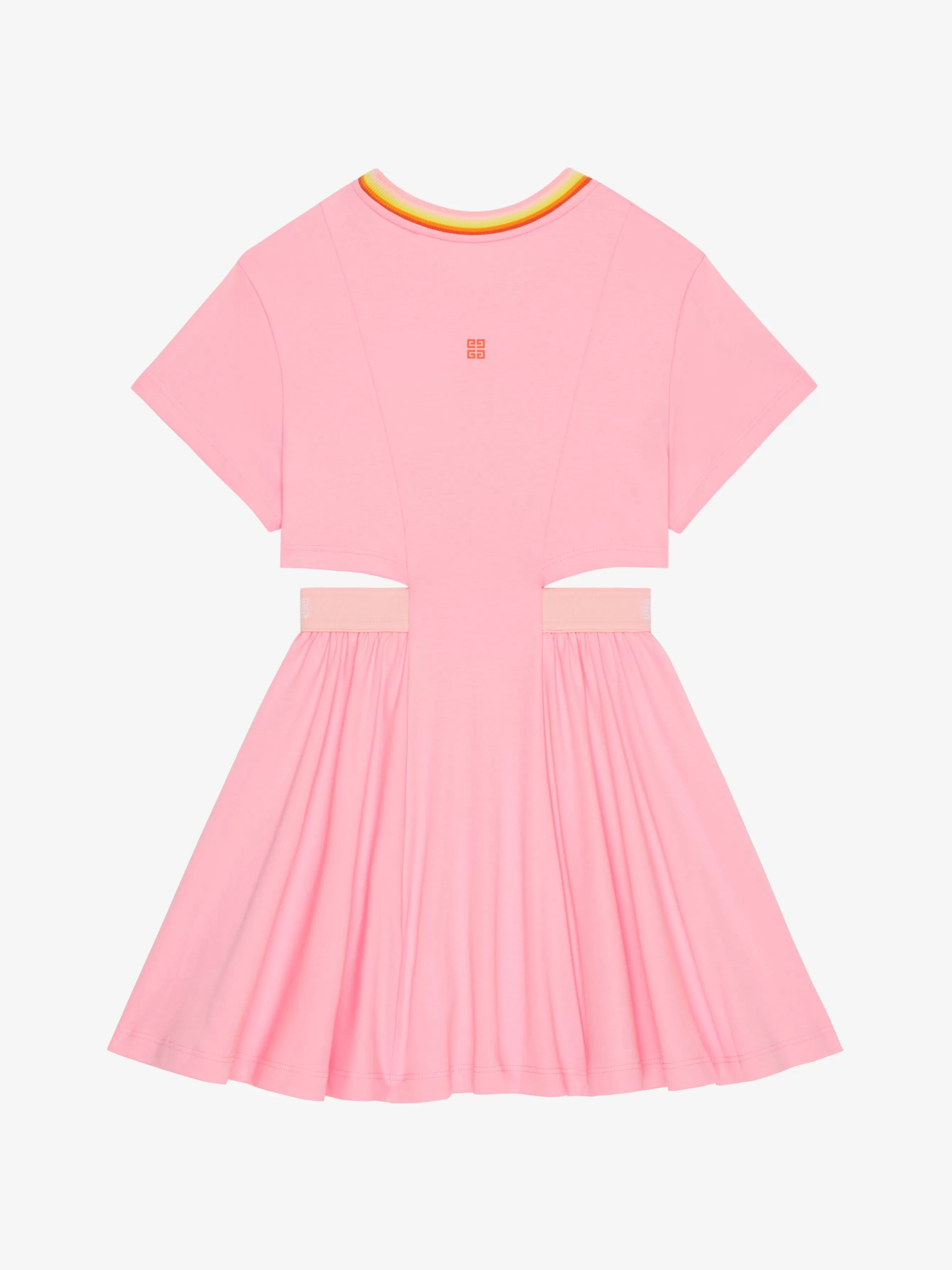 GIVENCHY Girl (4 to 12 years)-Dress in cotton with two in one effect