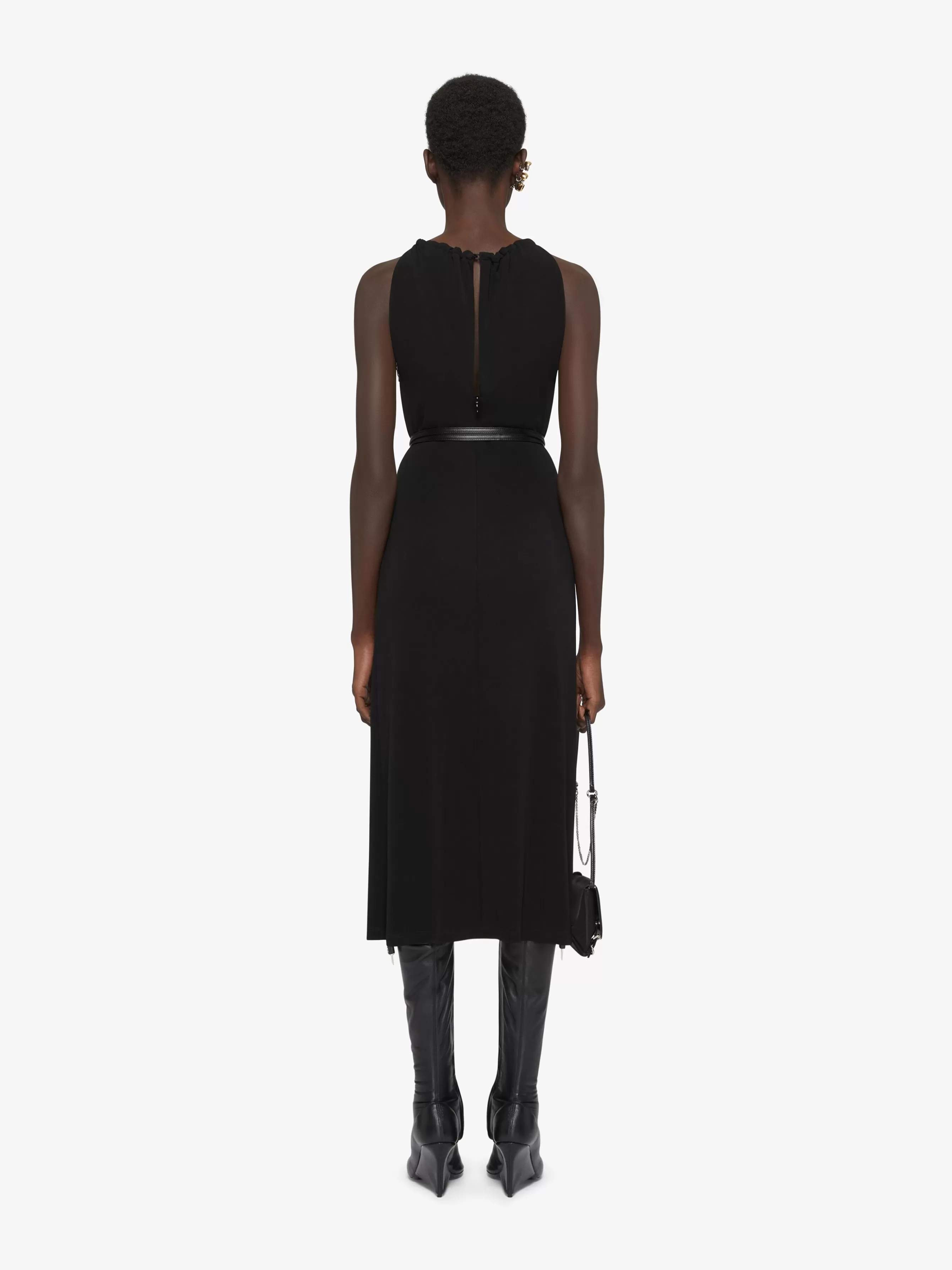 GIVENCHY Dresses-Dress in crepe with lace