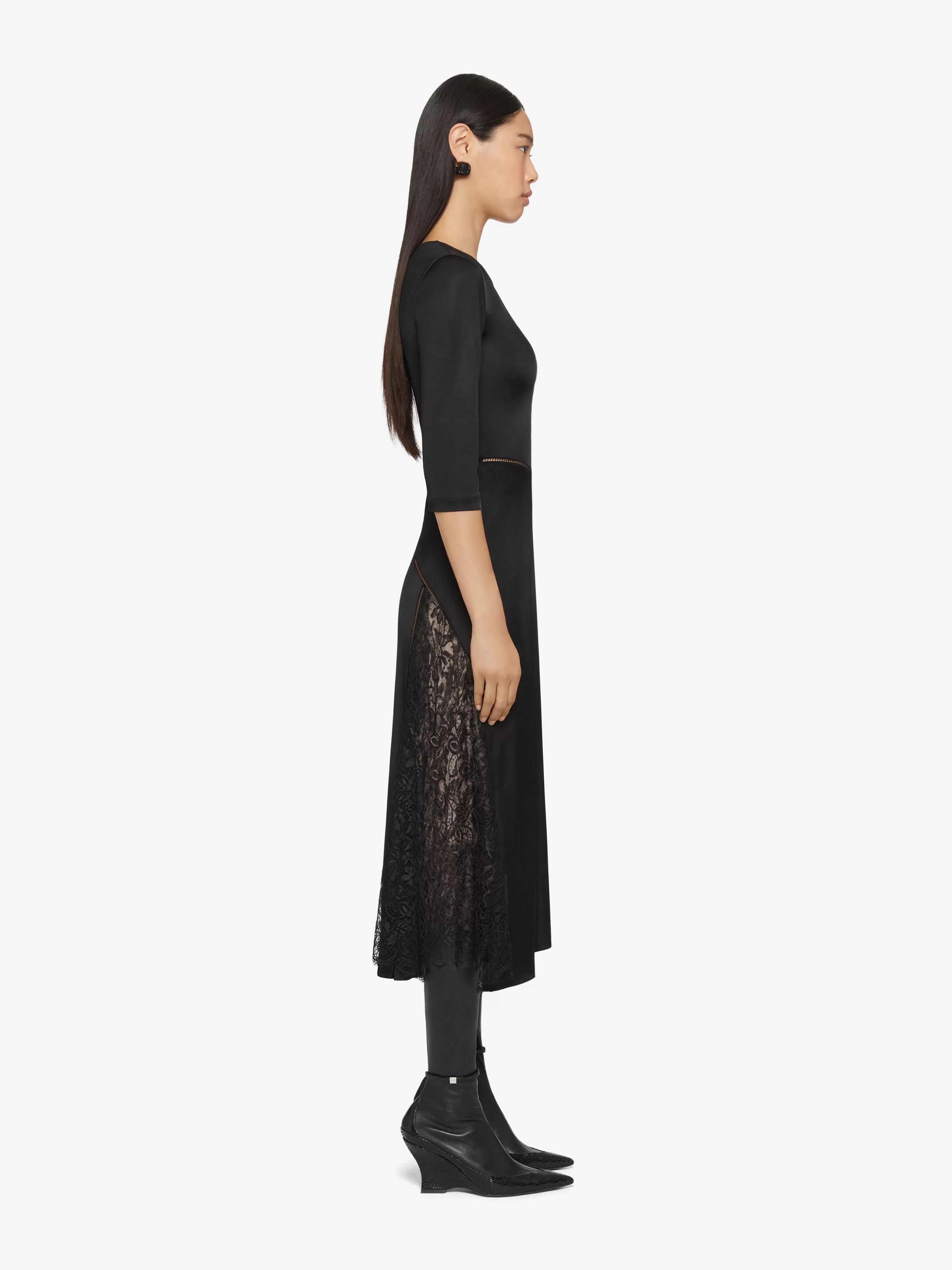 GIVENCHY Dresses-Dress in jersey and lace