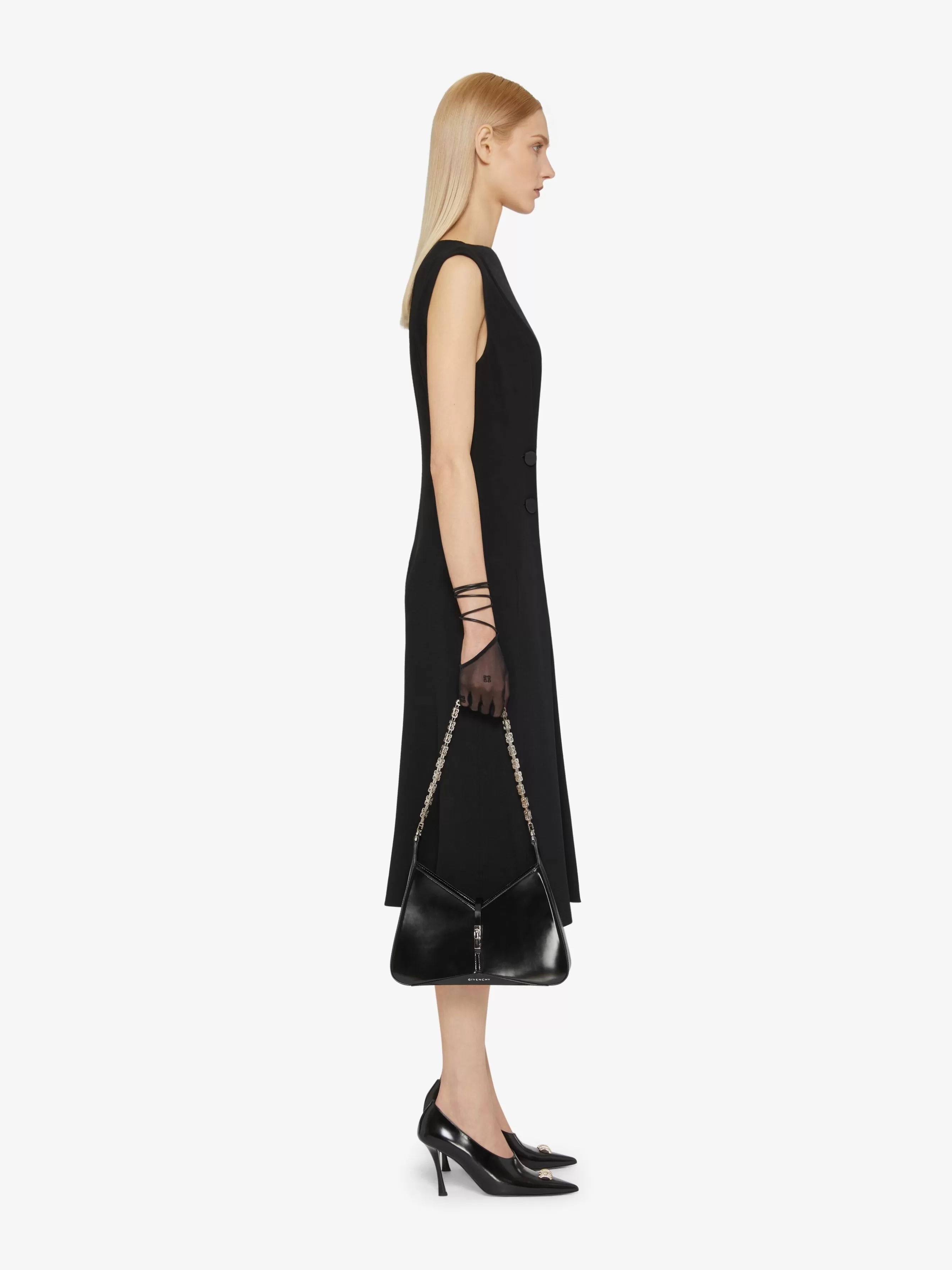 GIVENCHY Dresses-Dress with buttons in crepe with satin back