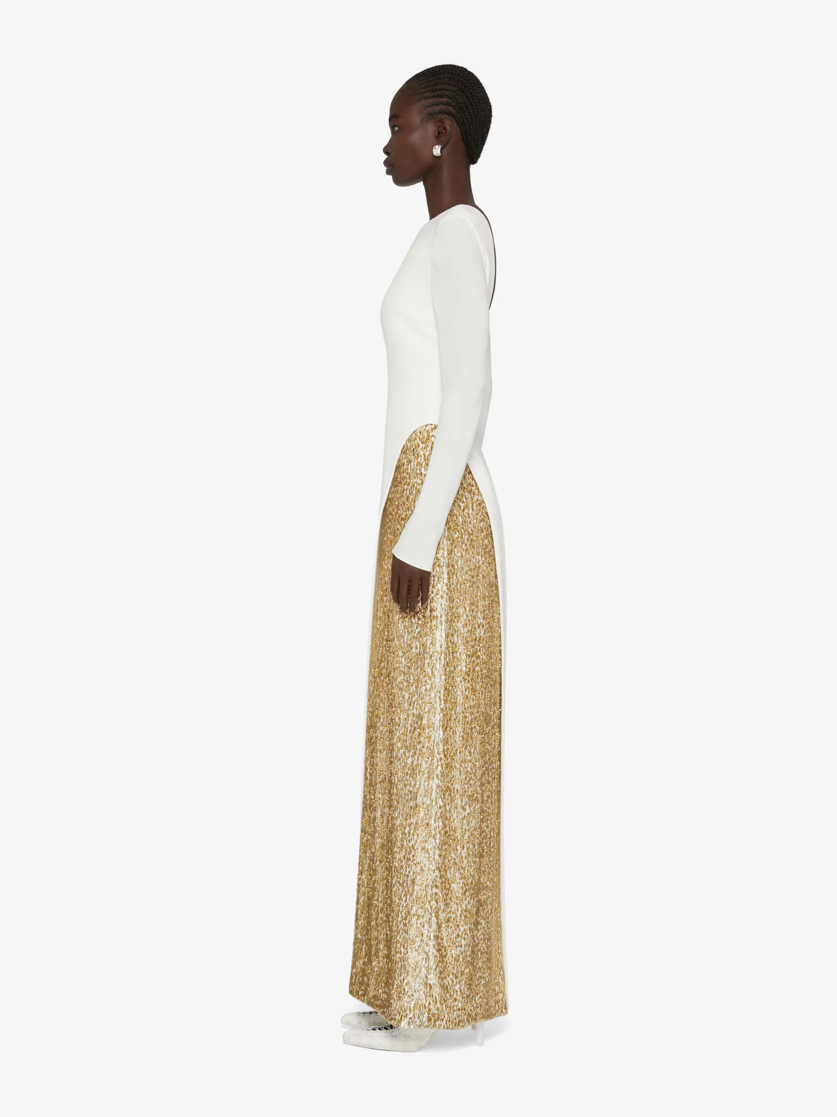 Sale GIVENCHY Dresses-Evening dress with pearls and rhinestones