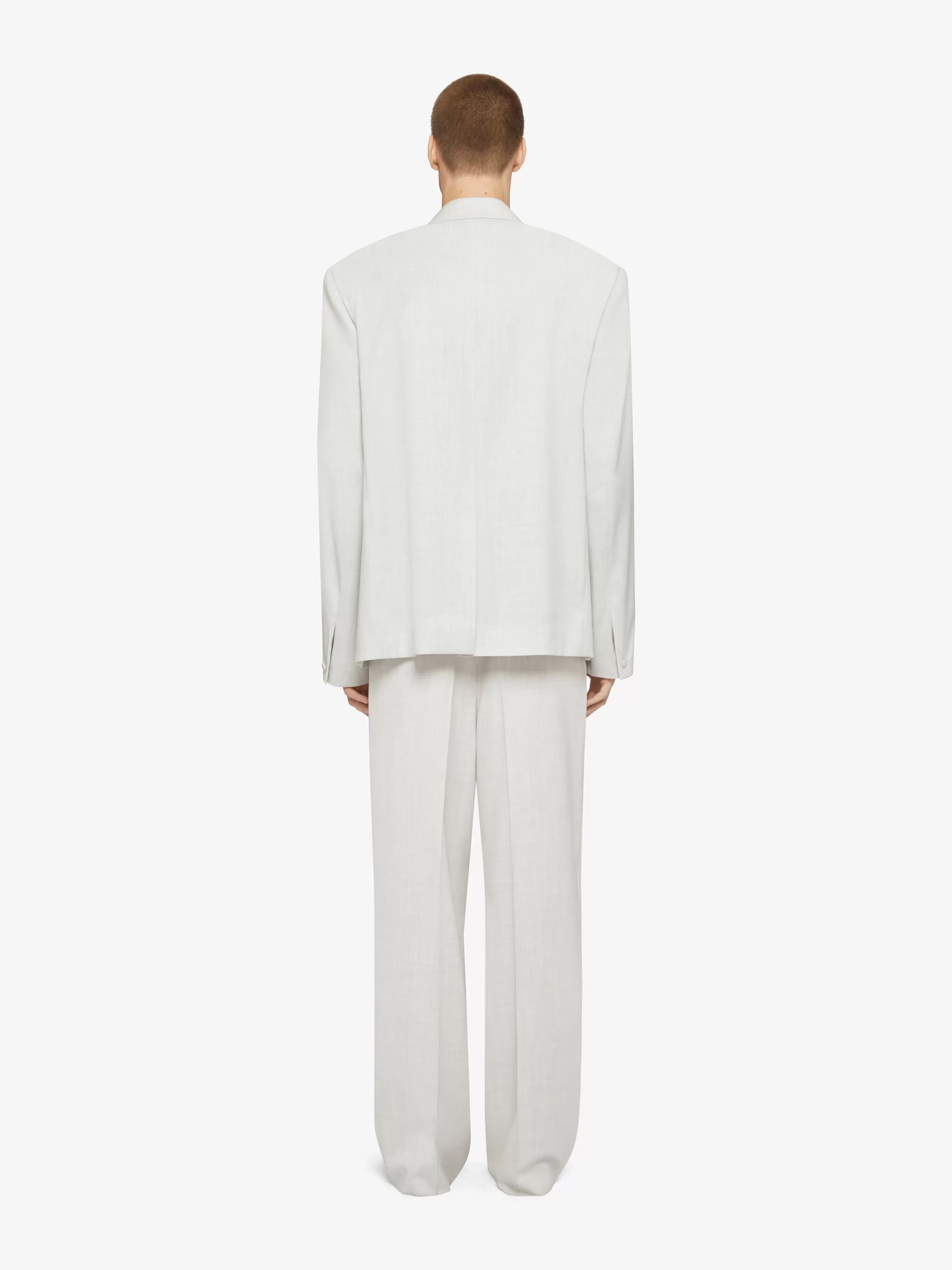 GIVENCHY Pants-Extra wide pants in wool