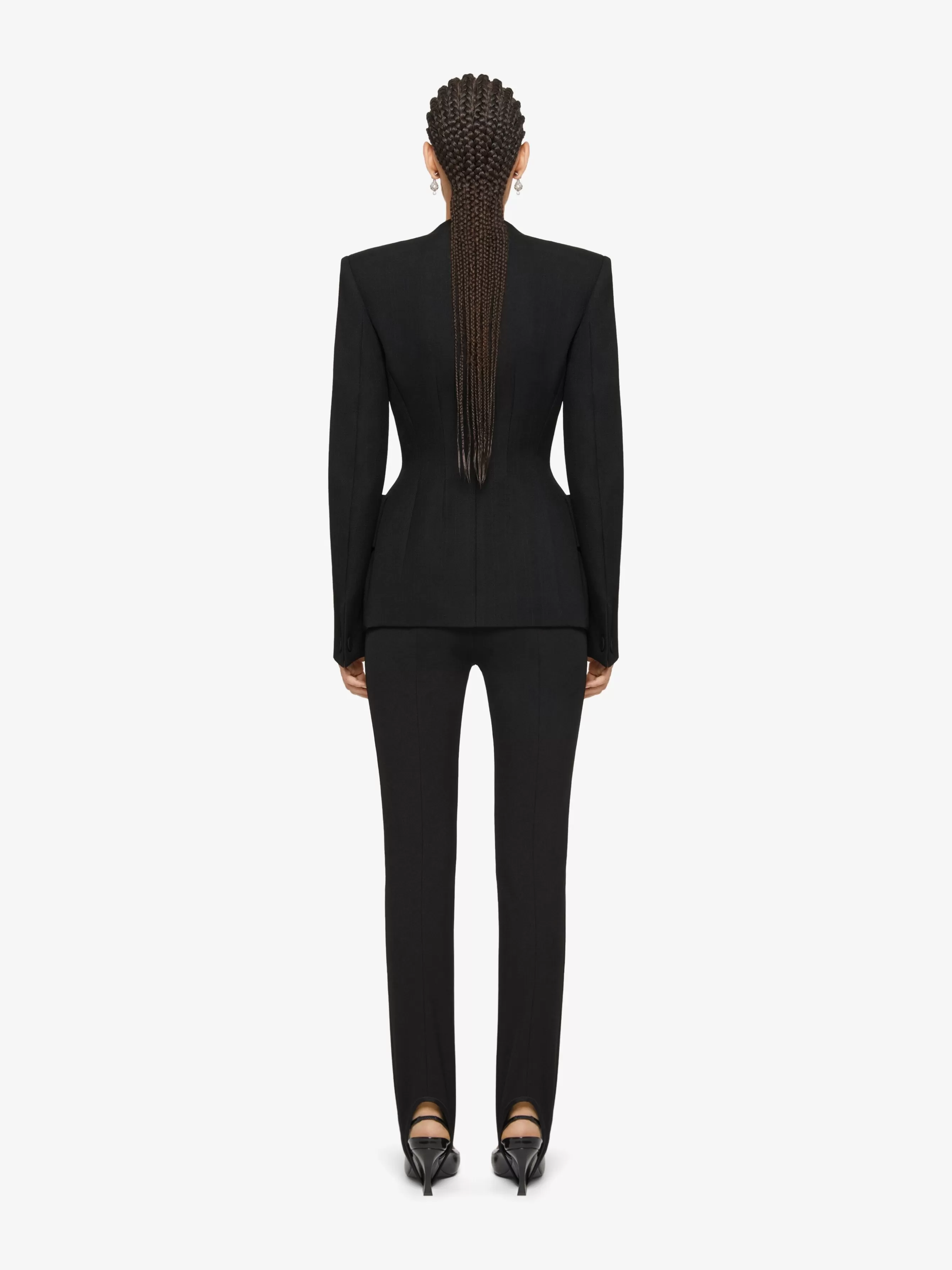 GIVENCHY Jackets & Coats-Fitted jacket in wool