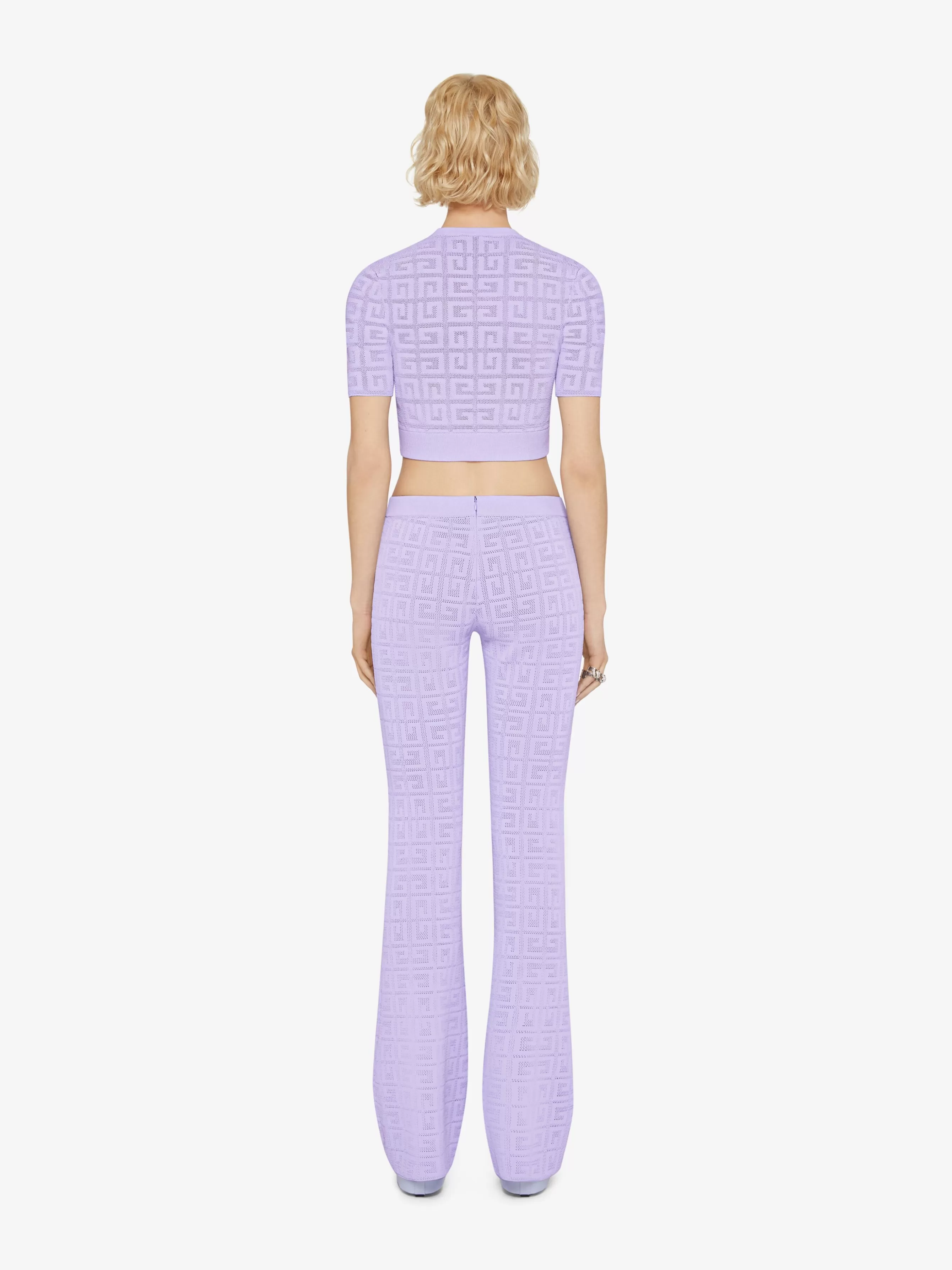 Sale GIVENCHY Pants & Skirts-Flare pants in 4G jacquard