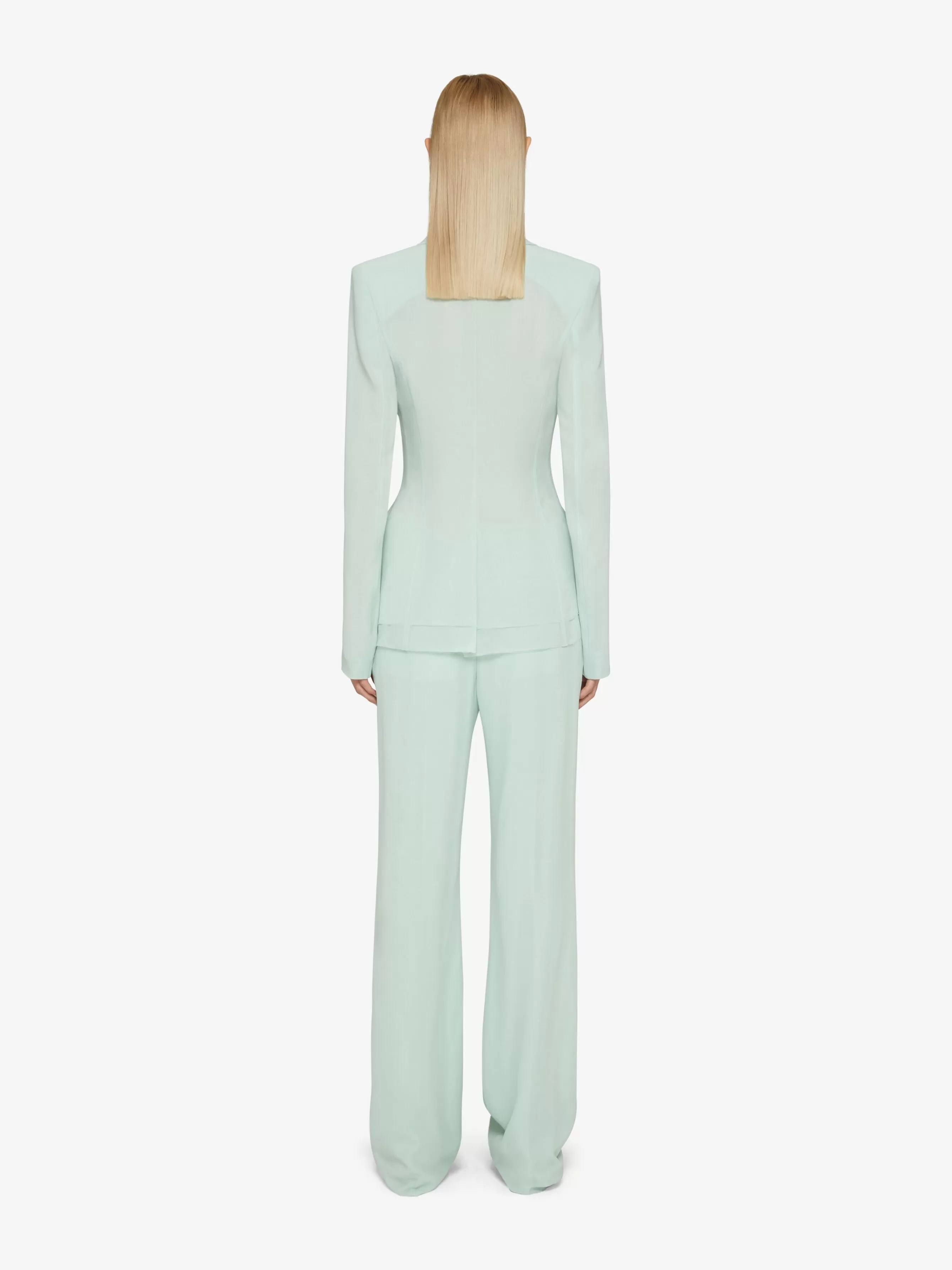 Sale GIVENCHY Pants & Skirts-Flare tailored pants in silk