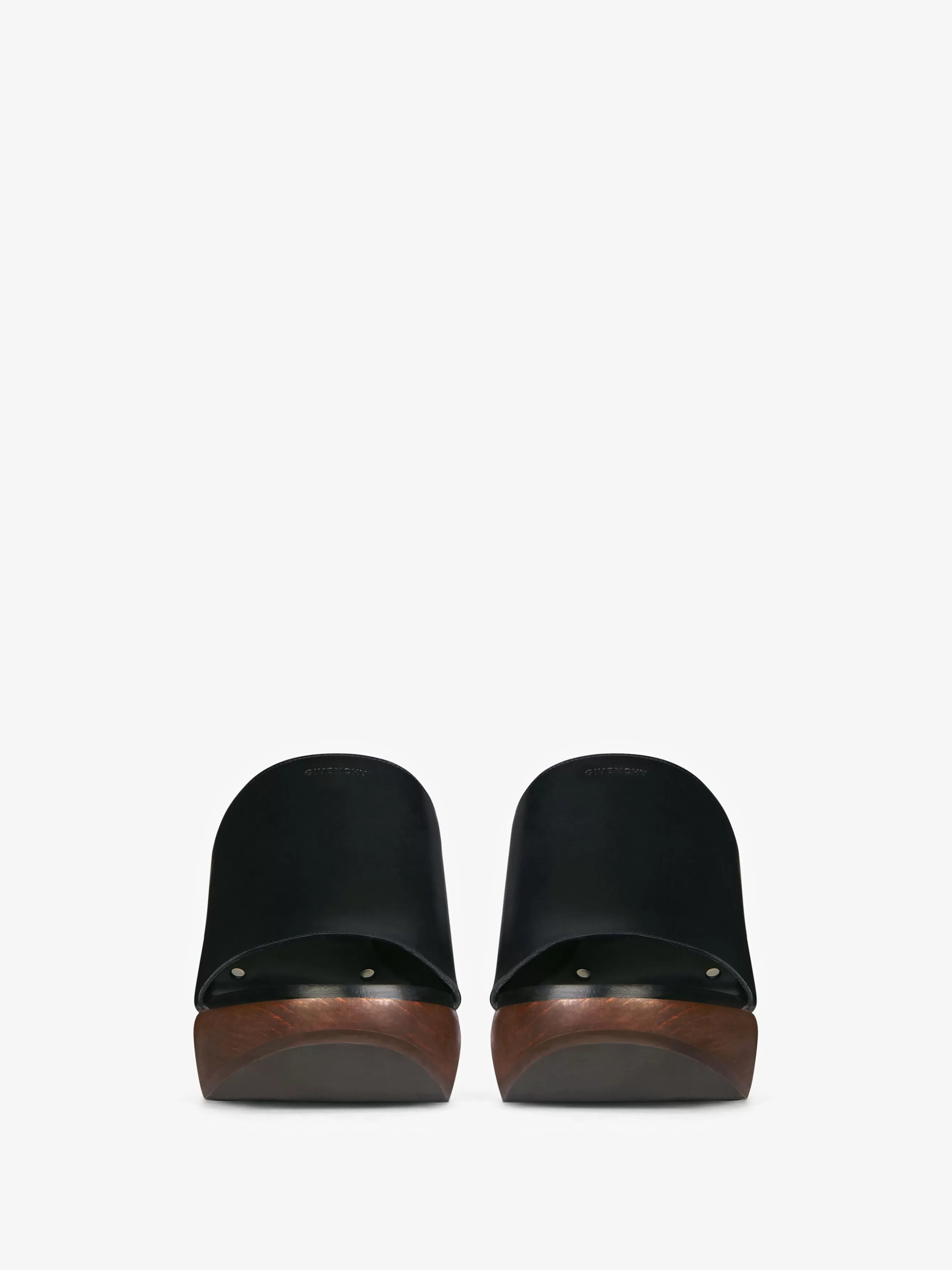 Sale GIVENCHY Shoes-G Clog sandals in leather