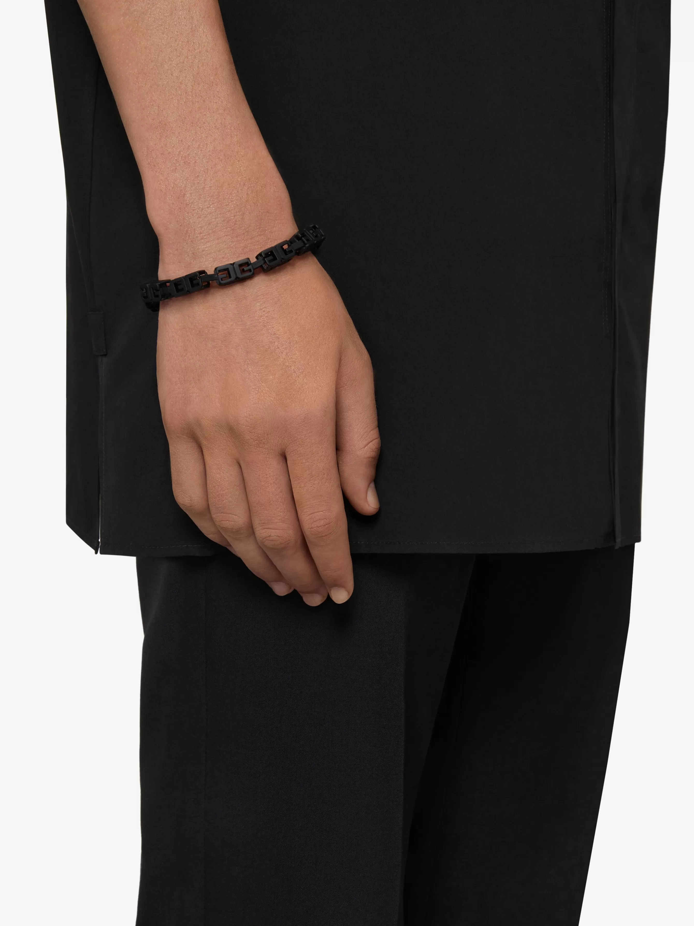 Sale GIVENCHY Jewels & Accessories-G Cube bracelet in enamelled metal