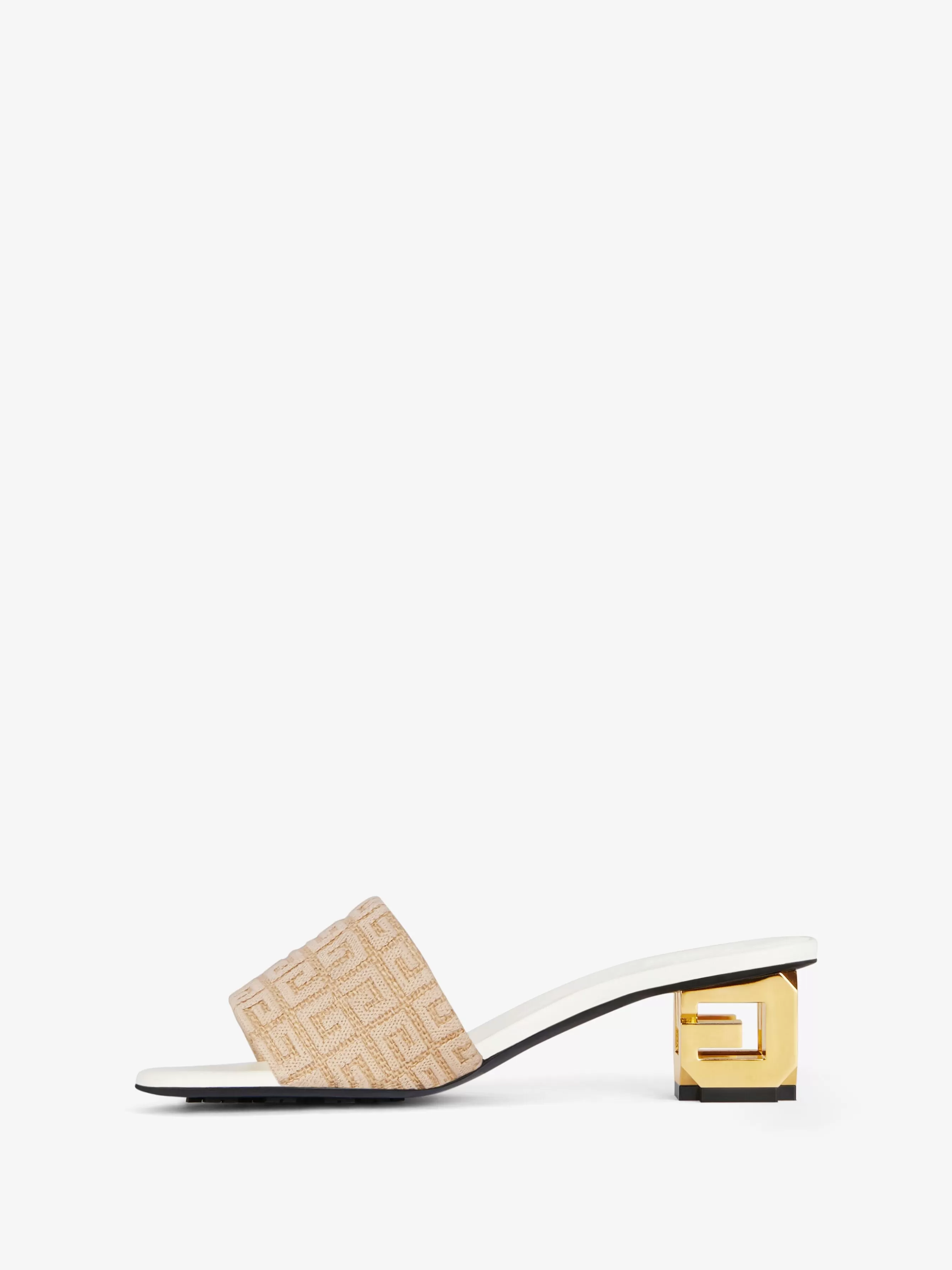 Sale GIVENCHY Shoes-G Cube mules in 4G jute