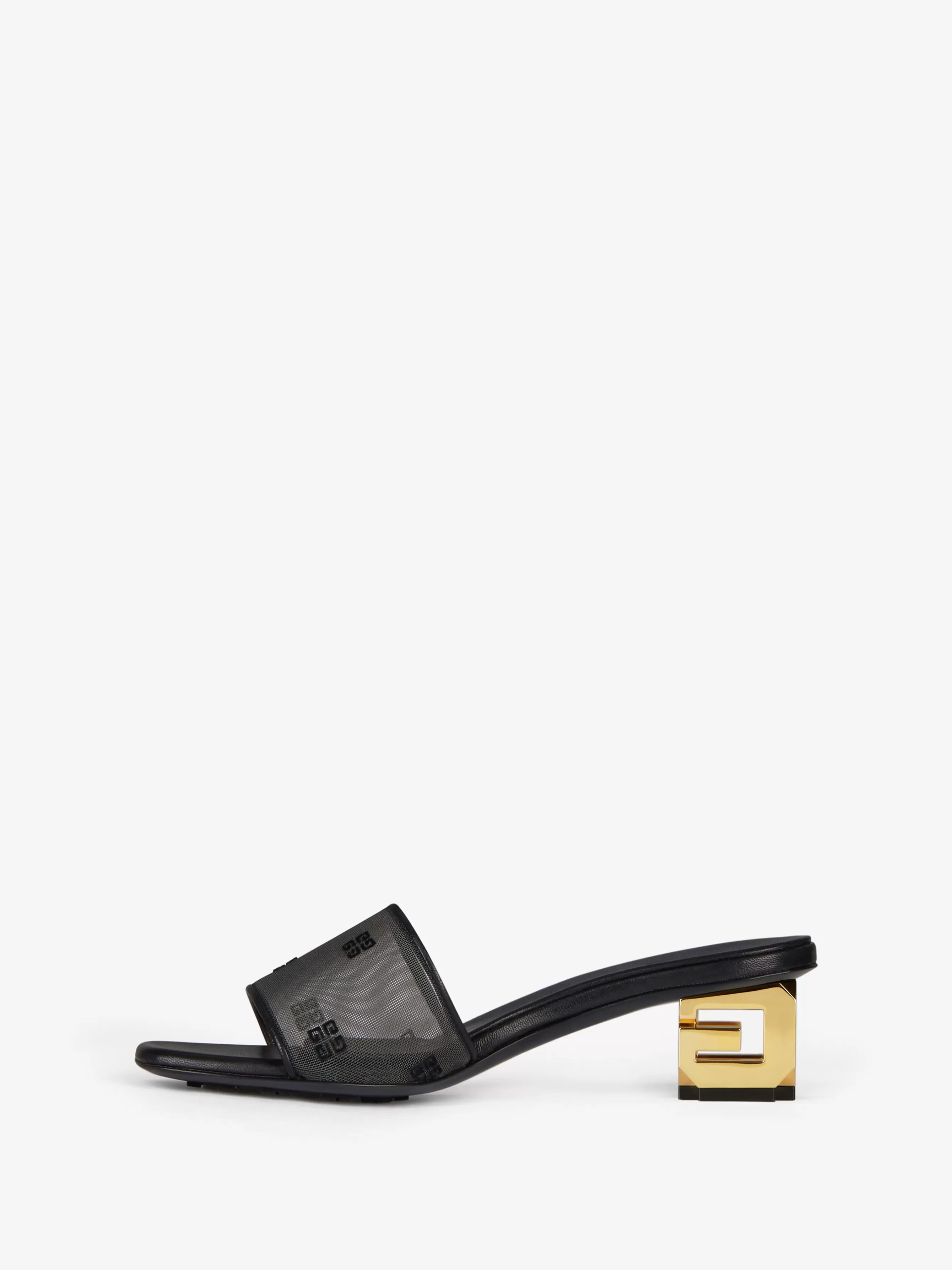 GIVENCHY Slides & Sandals-G Cube mules in 4G transparent mesh