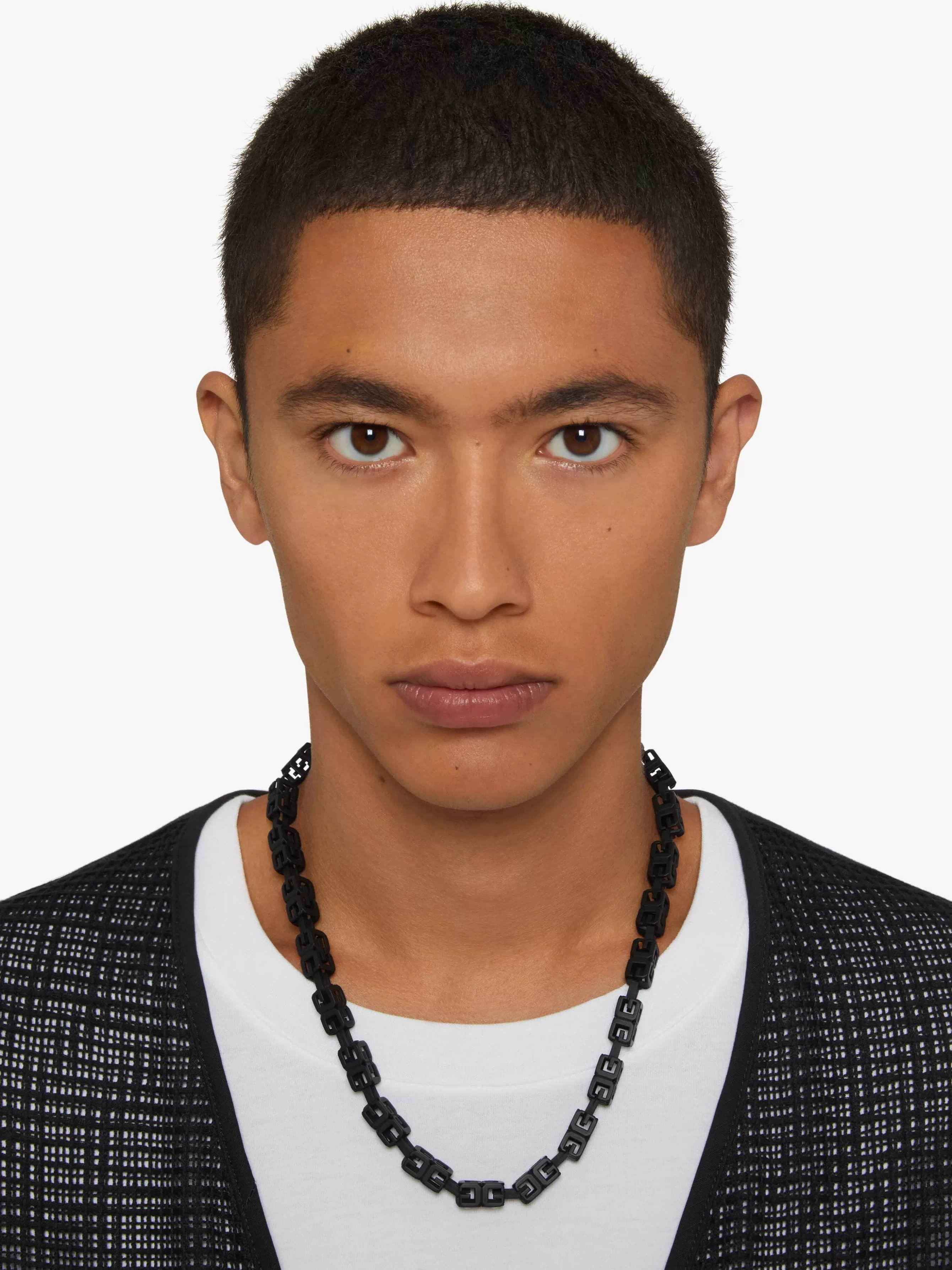 Sale/Men GIVENCHY Jewels & Accessories | Jewelry-G Cube necklace in enamelled metal