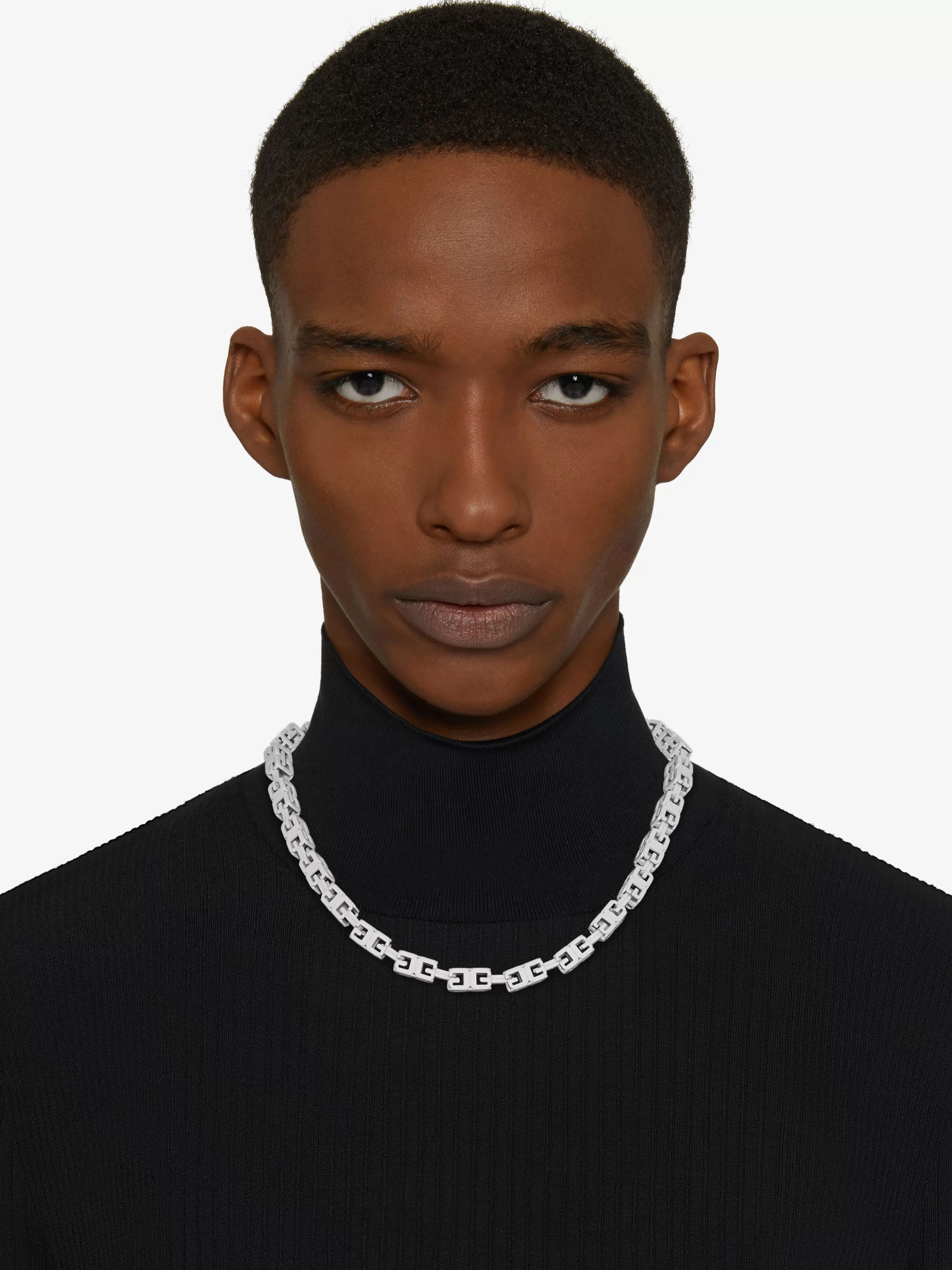 Sale/Men GIVENCHY Jewels & Accessories | Jewelry-G Cube necklace in glow in the dark enamel