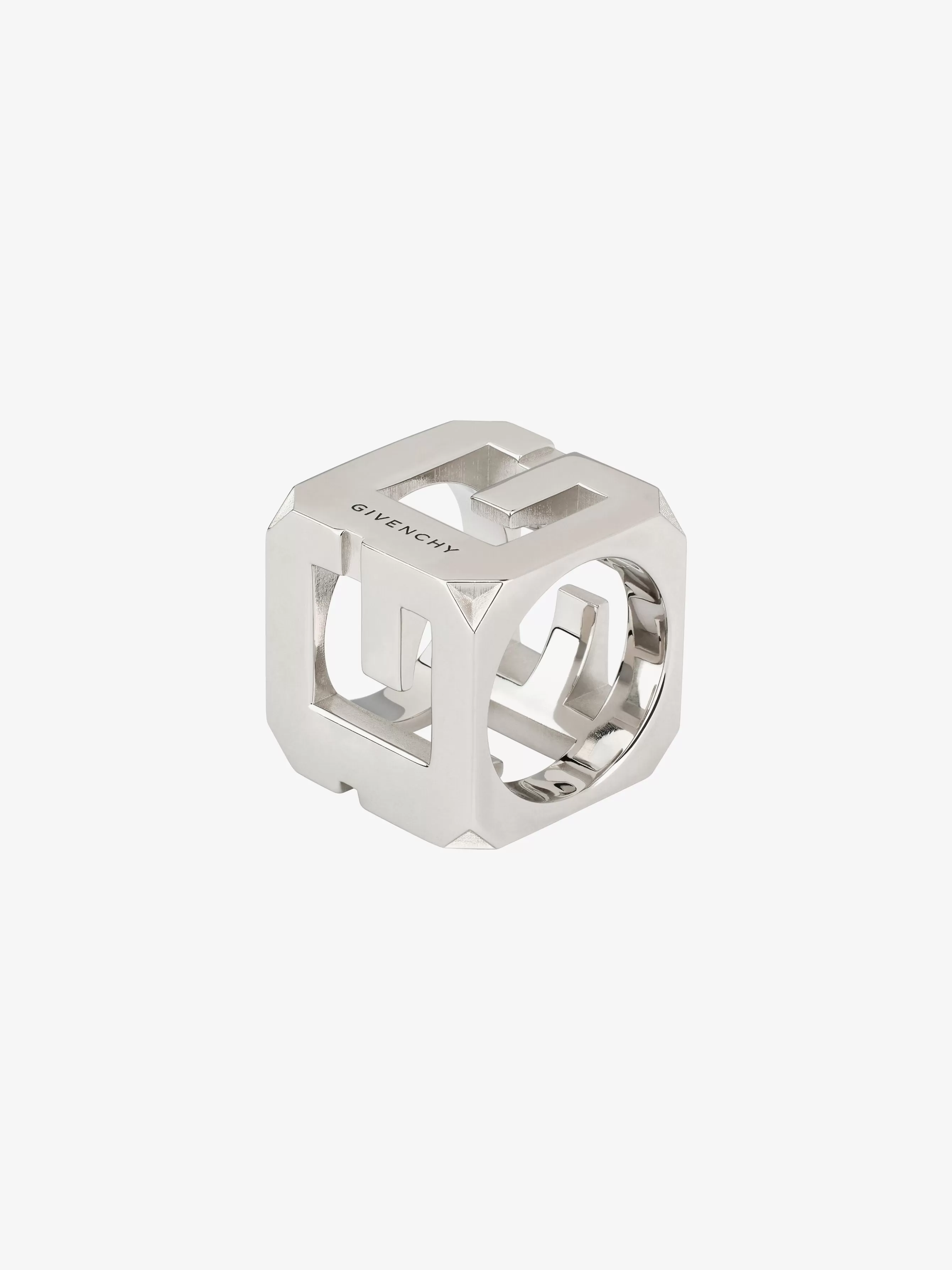 GIVENCHY Jewelry-G Cube ring in metal