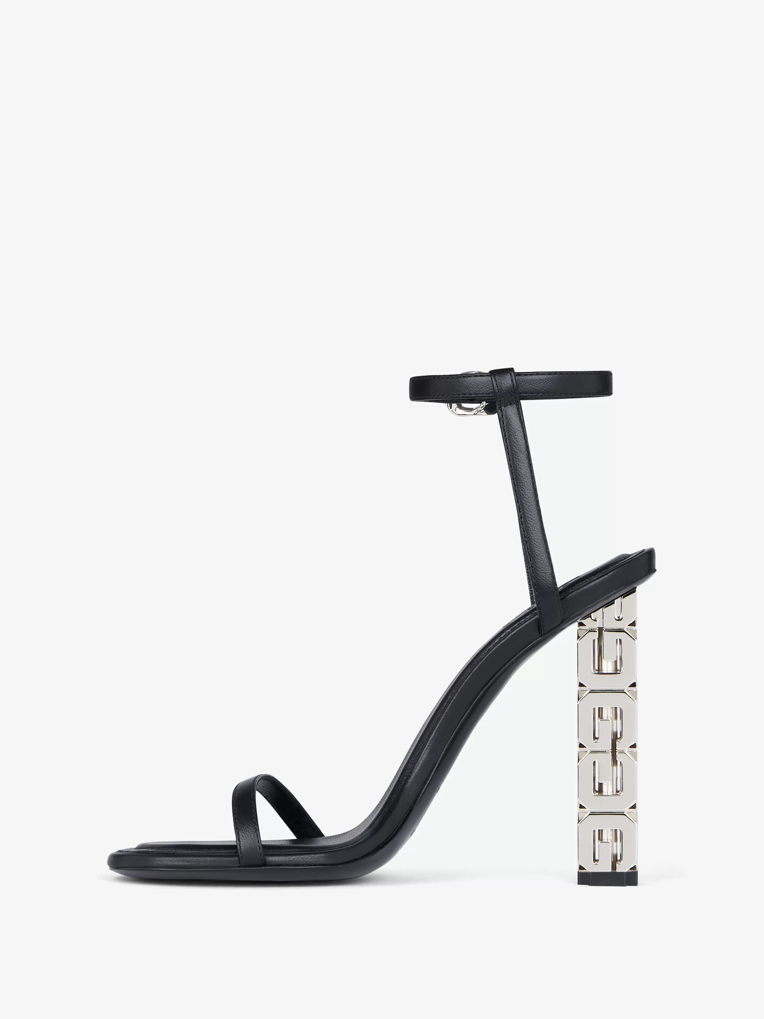 Sale/Women GIVENCHY Shoes | Heels-G Cube sandals in leather