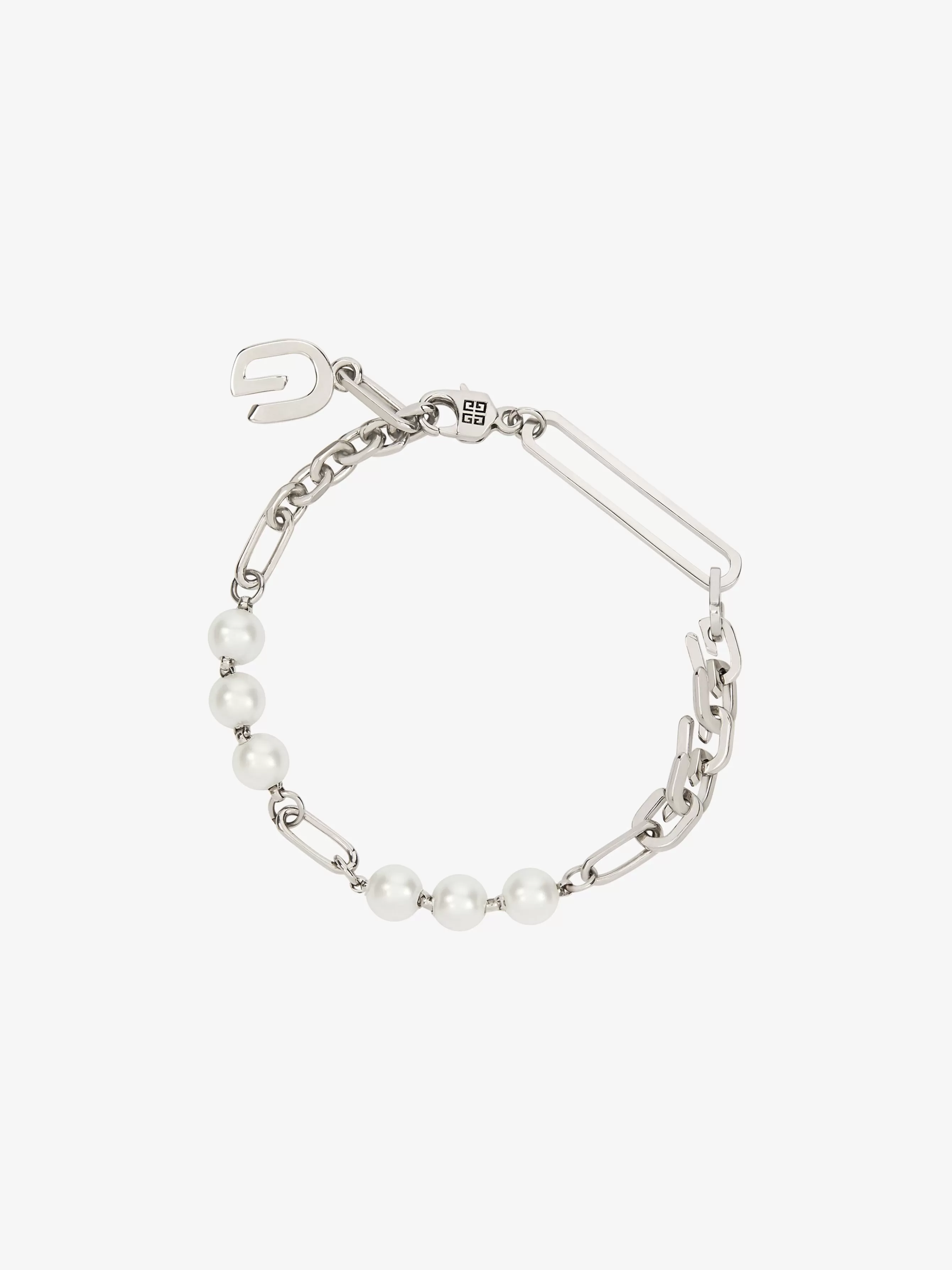 Sale/Women GIVENCHY Jewels & Accessories | Jewelry-G Link bracelet in metal with pearls