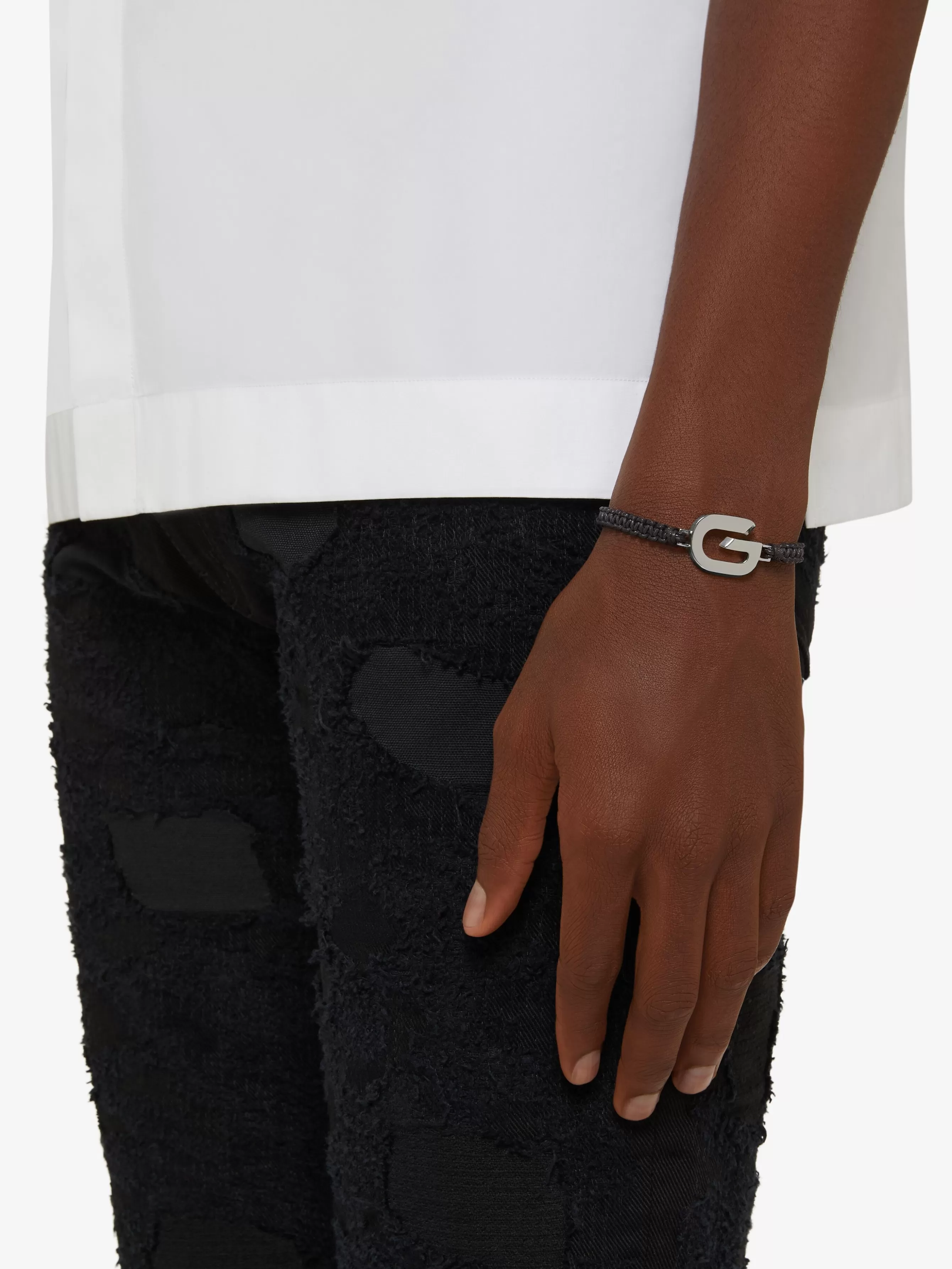 Men/Women GIVENCHY Jewelry | Jewelry-G Link bracelet with cord