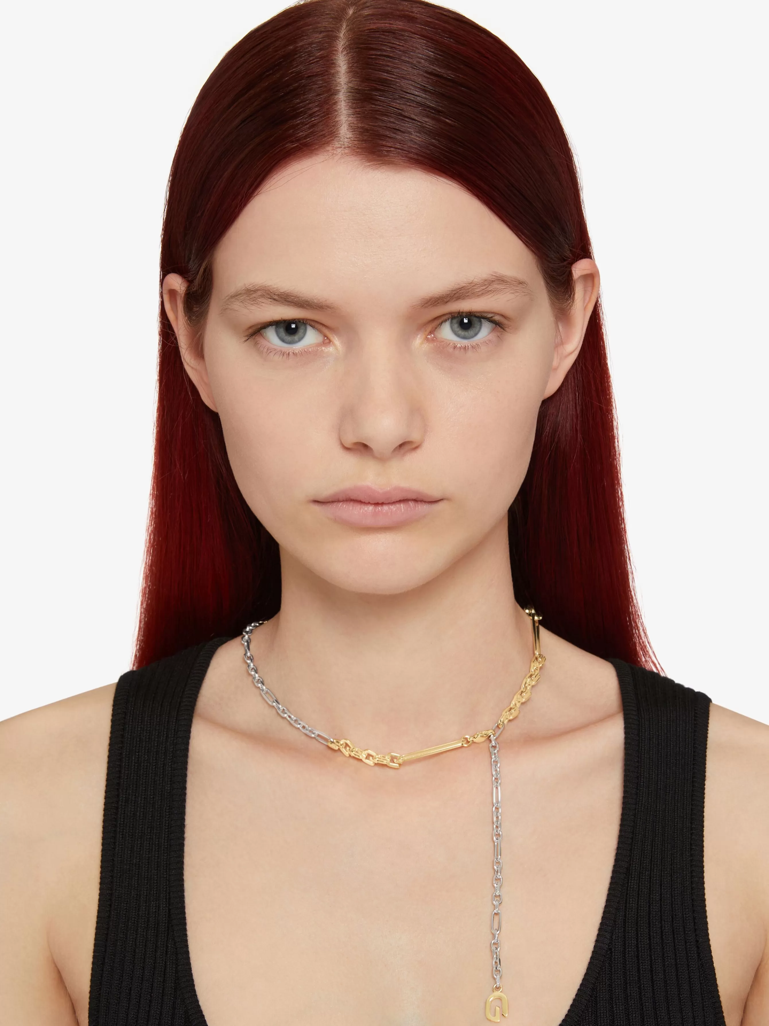 Men/Women GIVENCHY Jewelry | Jewelry-G Link necklace in metal