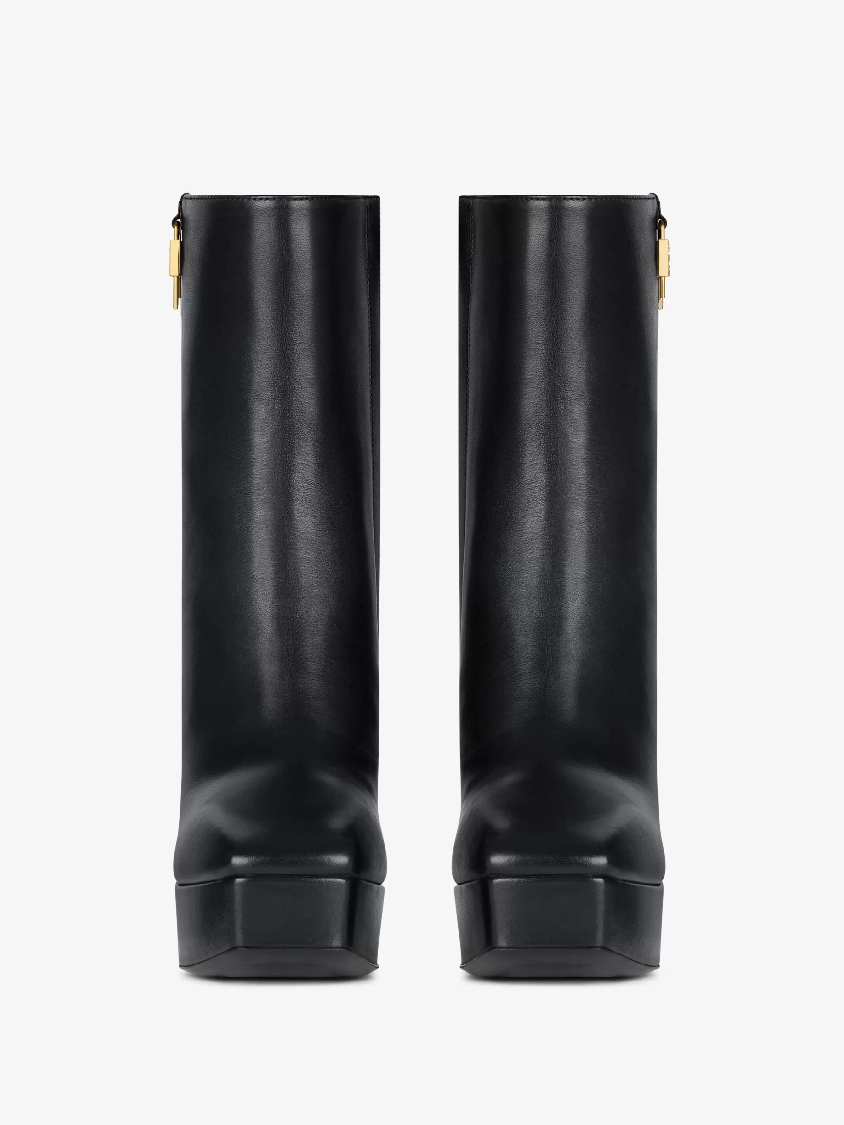 Sale/Women GIVENCHY Shoes | Boots & Booties-G Lock platform ankle boots in leather