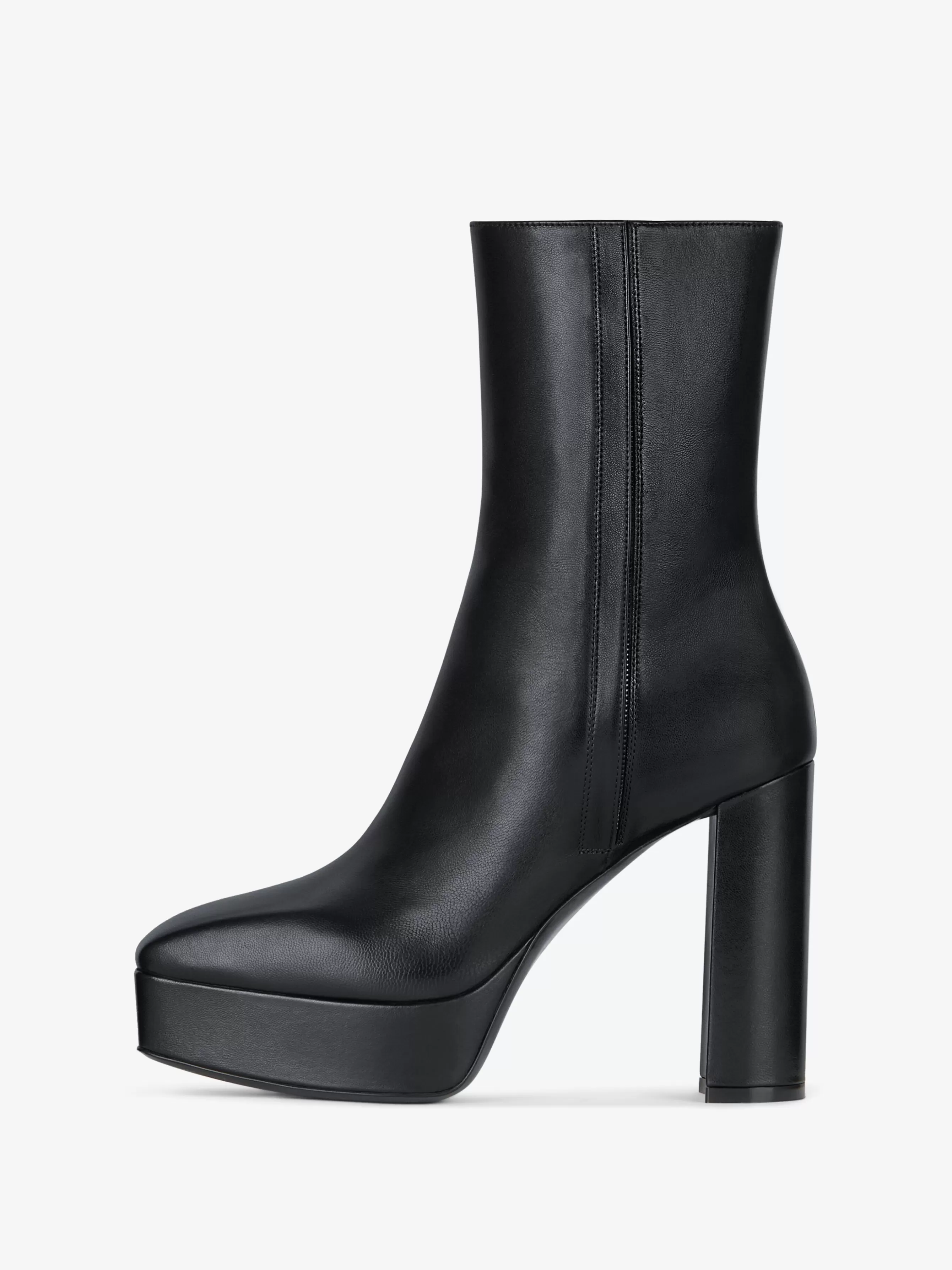 Sale/Women GIVENCHY Shoes | Boots & Booties-G Lock platform ankle boots in leather