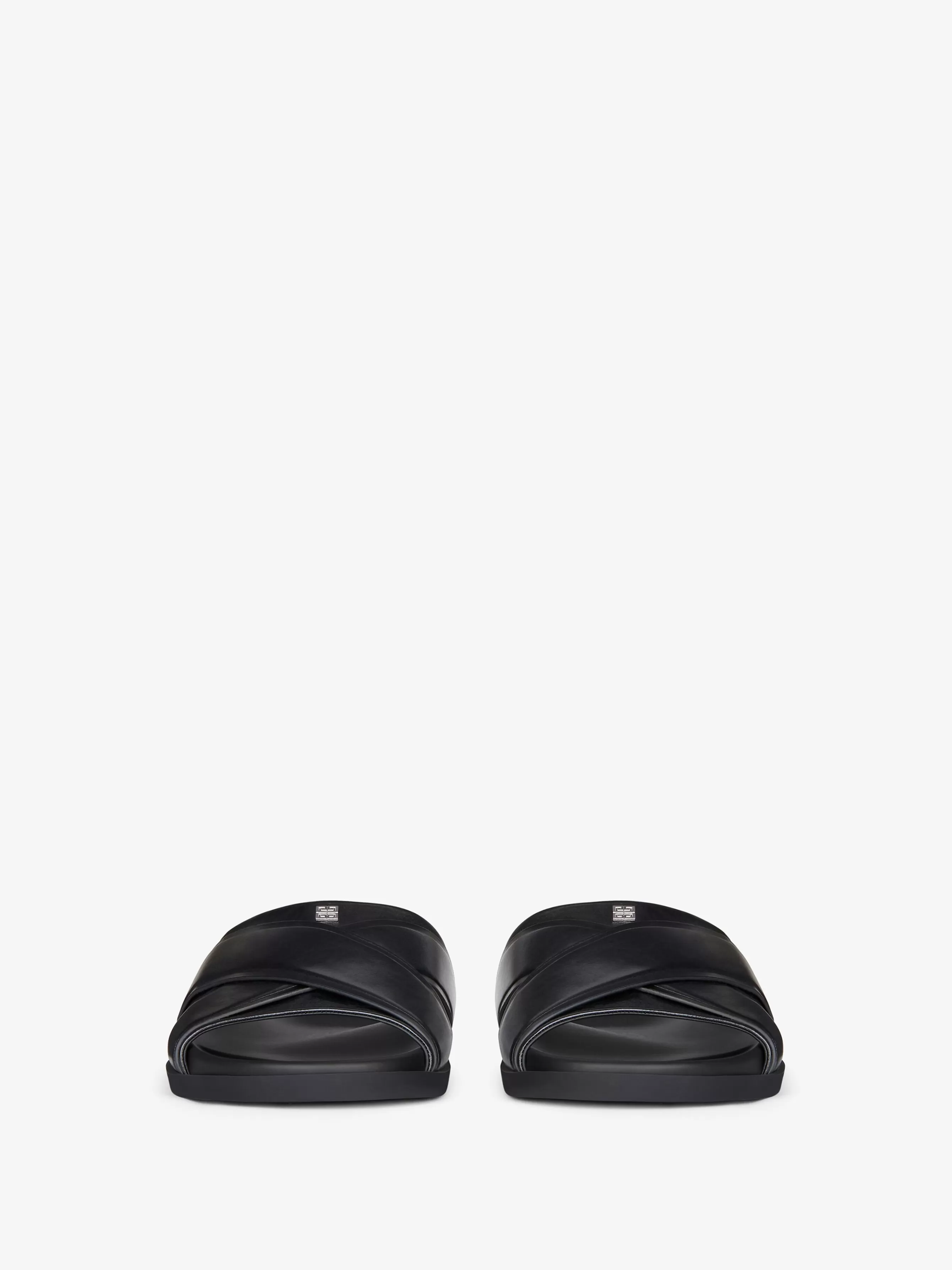 GIVENCHY Slides & Sandals-G Plage flat sandals in leather