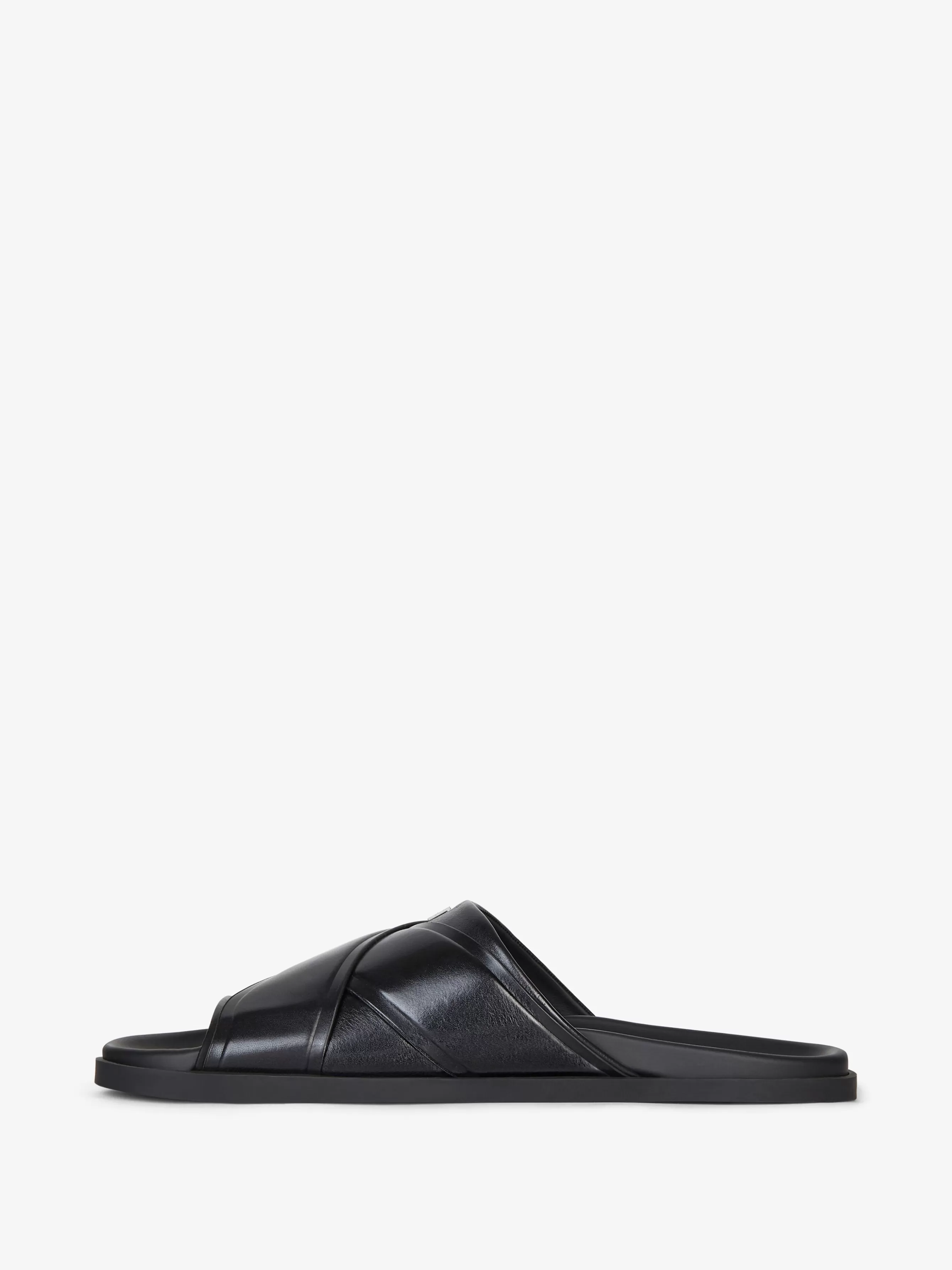 GIVENCHY Slides & Sandals-G Plage flat sandals in leather