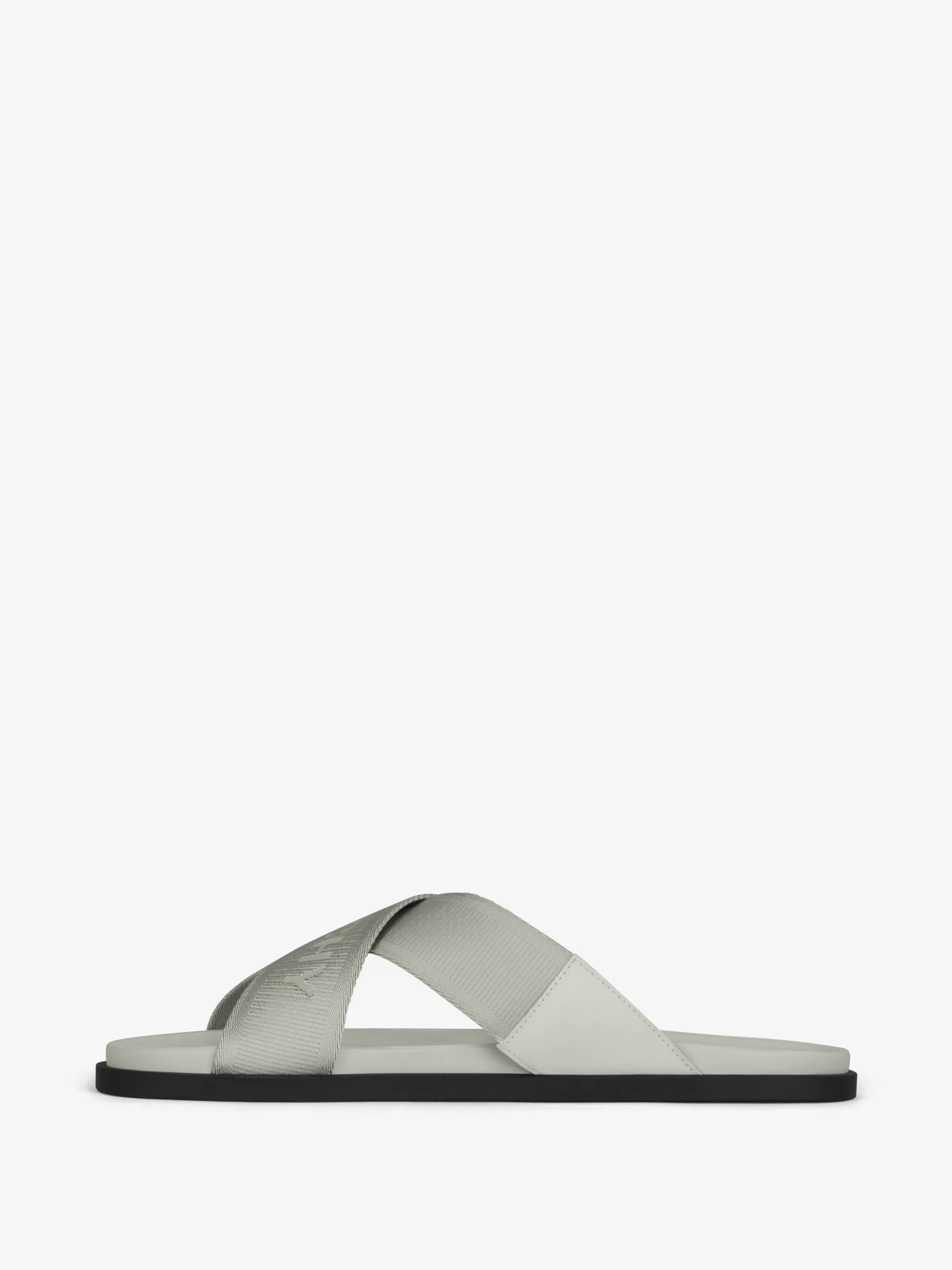 Sale/Men GIVENCHY Shoes | Slides & Sandals-G Plage sandals with crossed straps in webbing