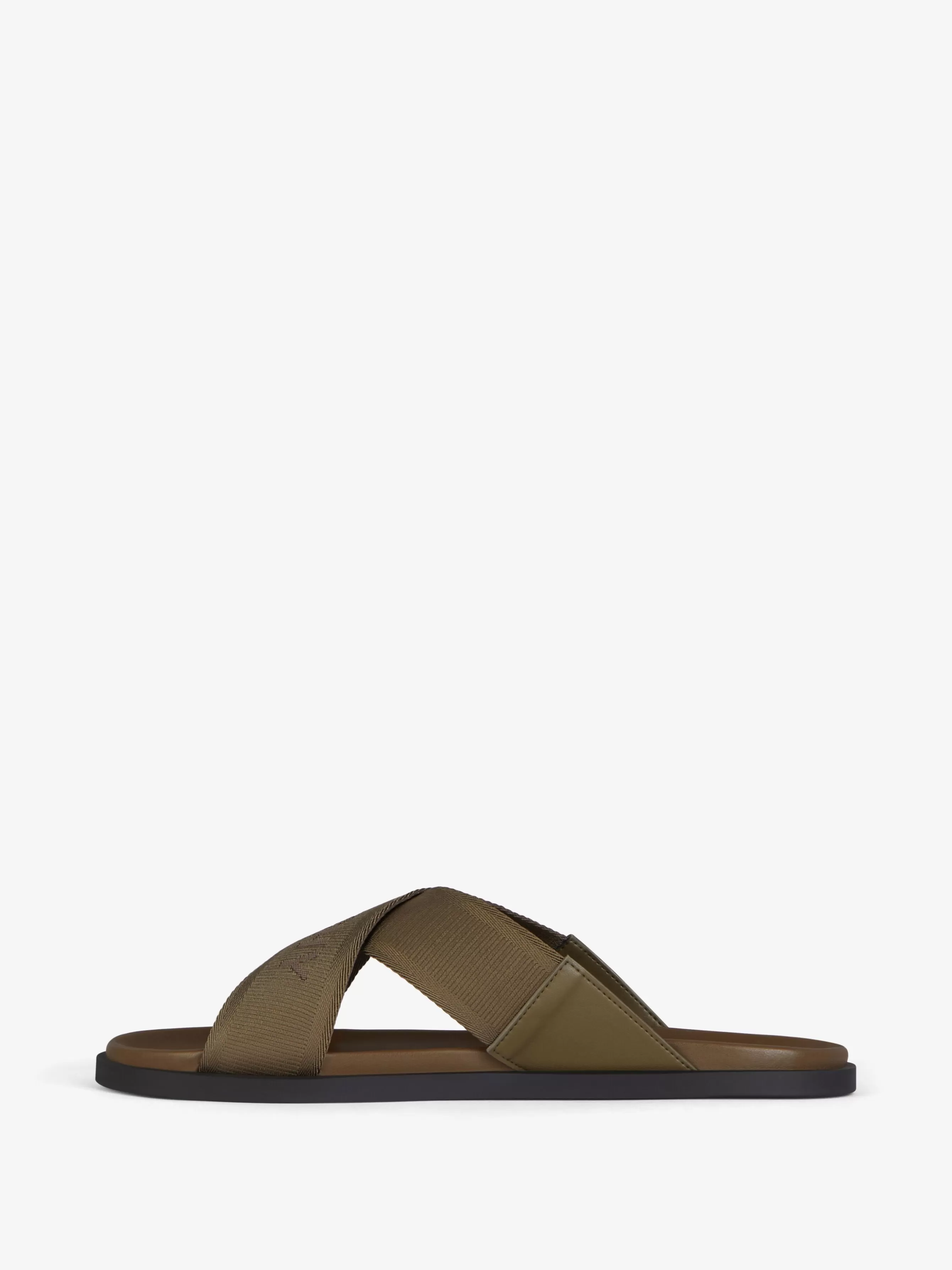 Sale/Men GIVENCHY Shoes | Slides & Sandals-G Plage sandals with crossed straps in webbing