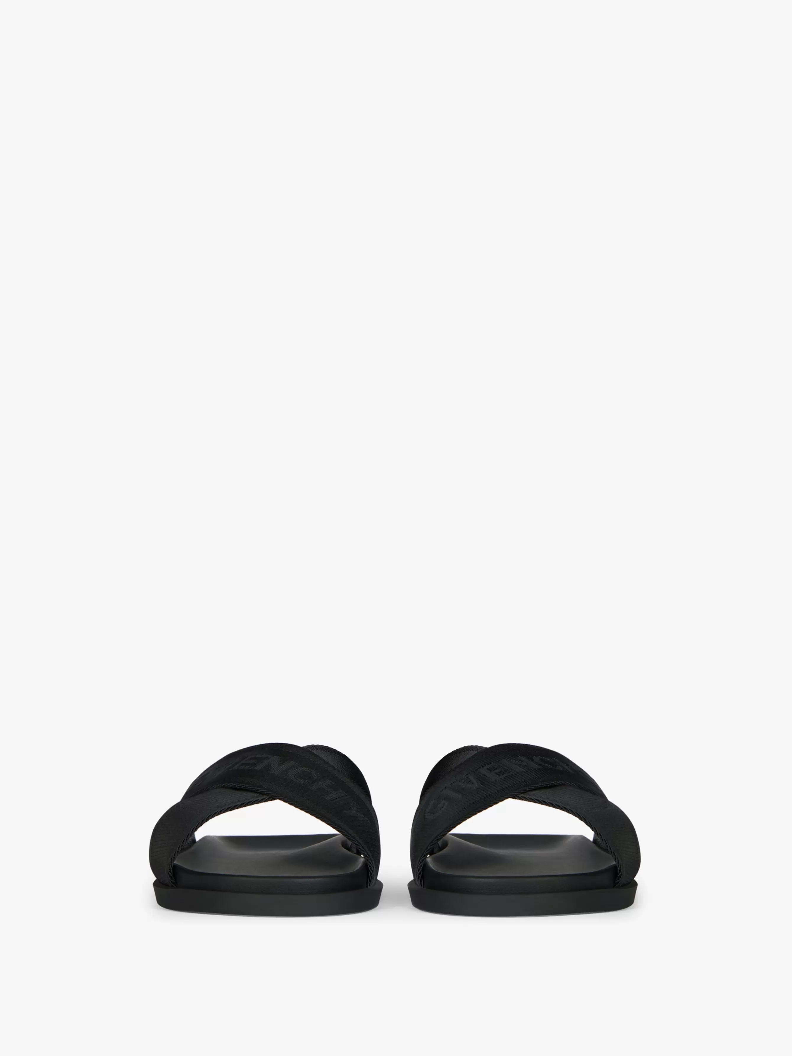 GIVENCHY Slides & Sandals-G Plage sandals with crossed straps in webbing