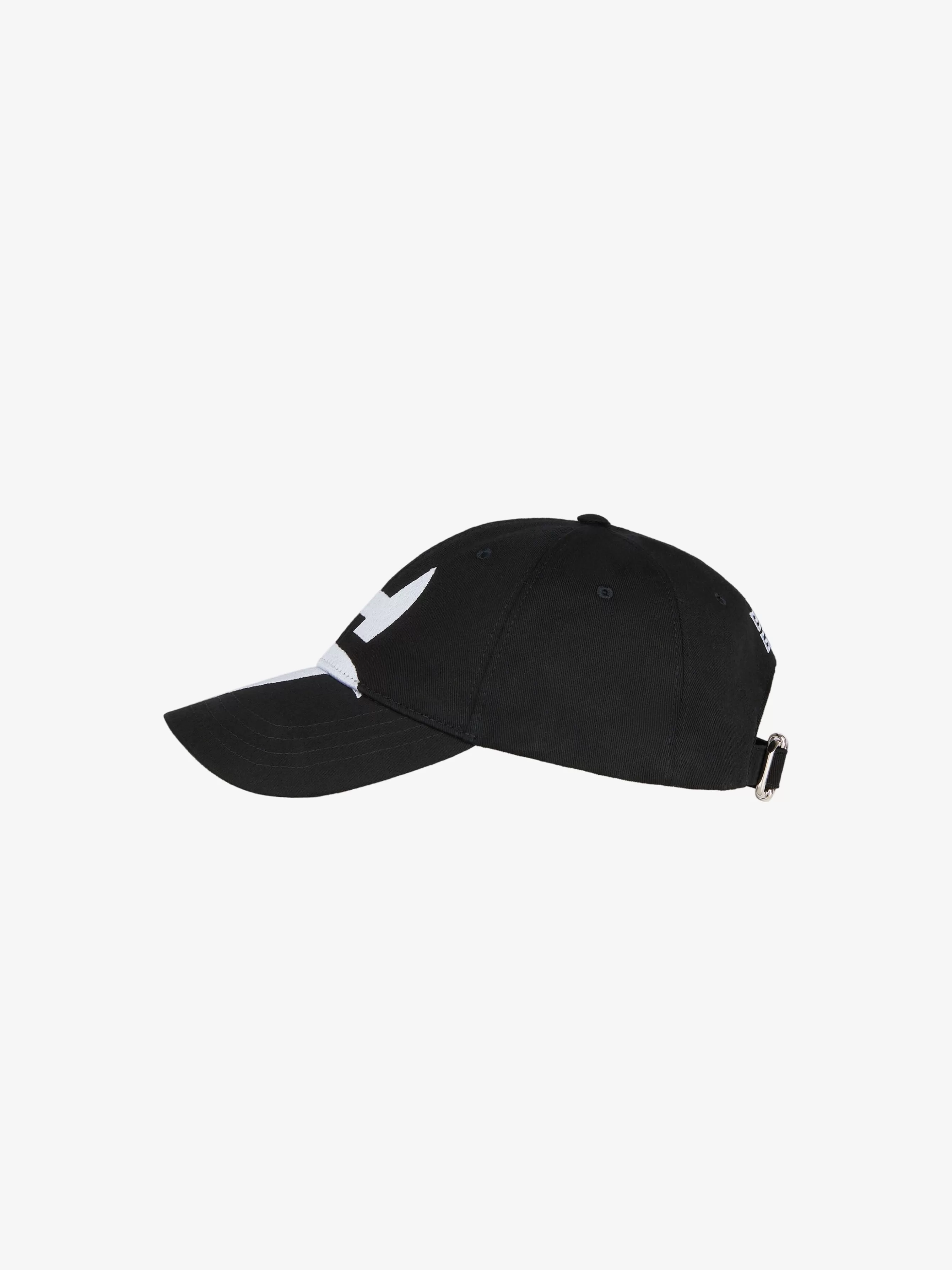 Men GIVENCHY Beanies & Caps-G Rider cap in embroidered cotton twill