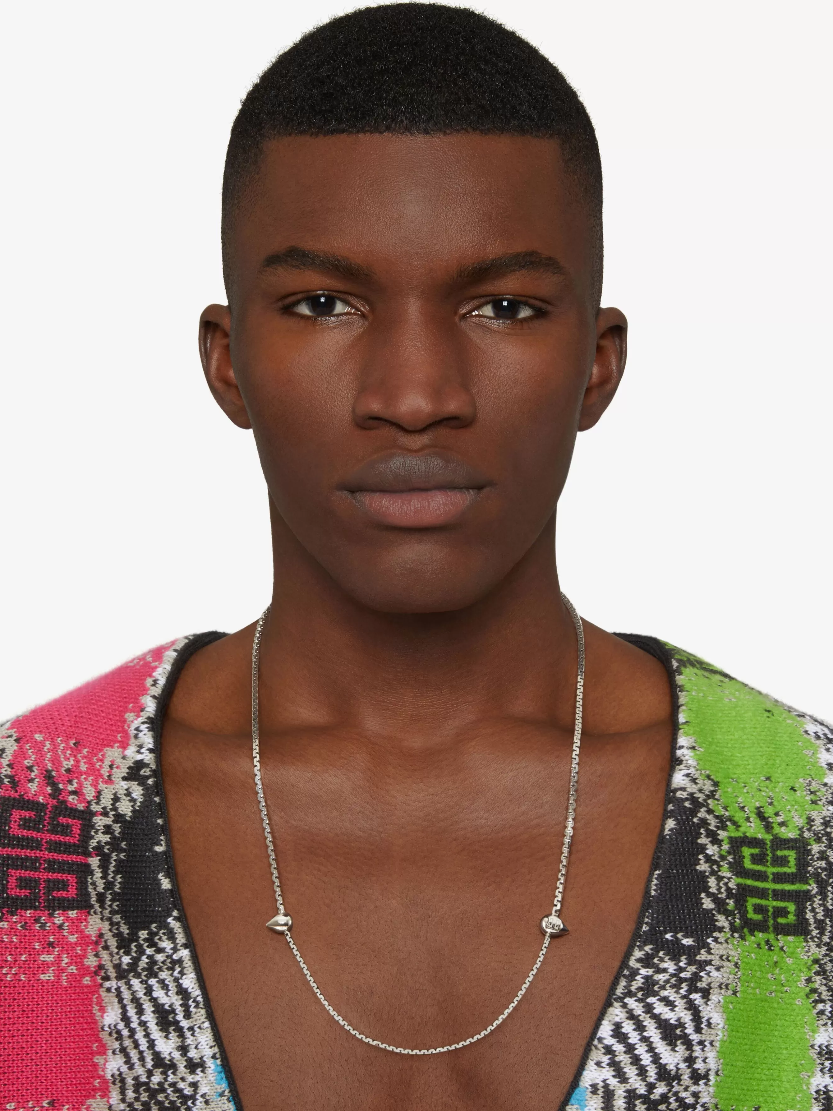 Sale/Men GIVENCHY Jewels & Accessories | Jewelry-G Stud necklace in metal