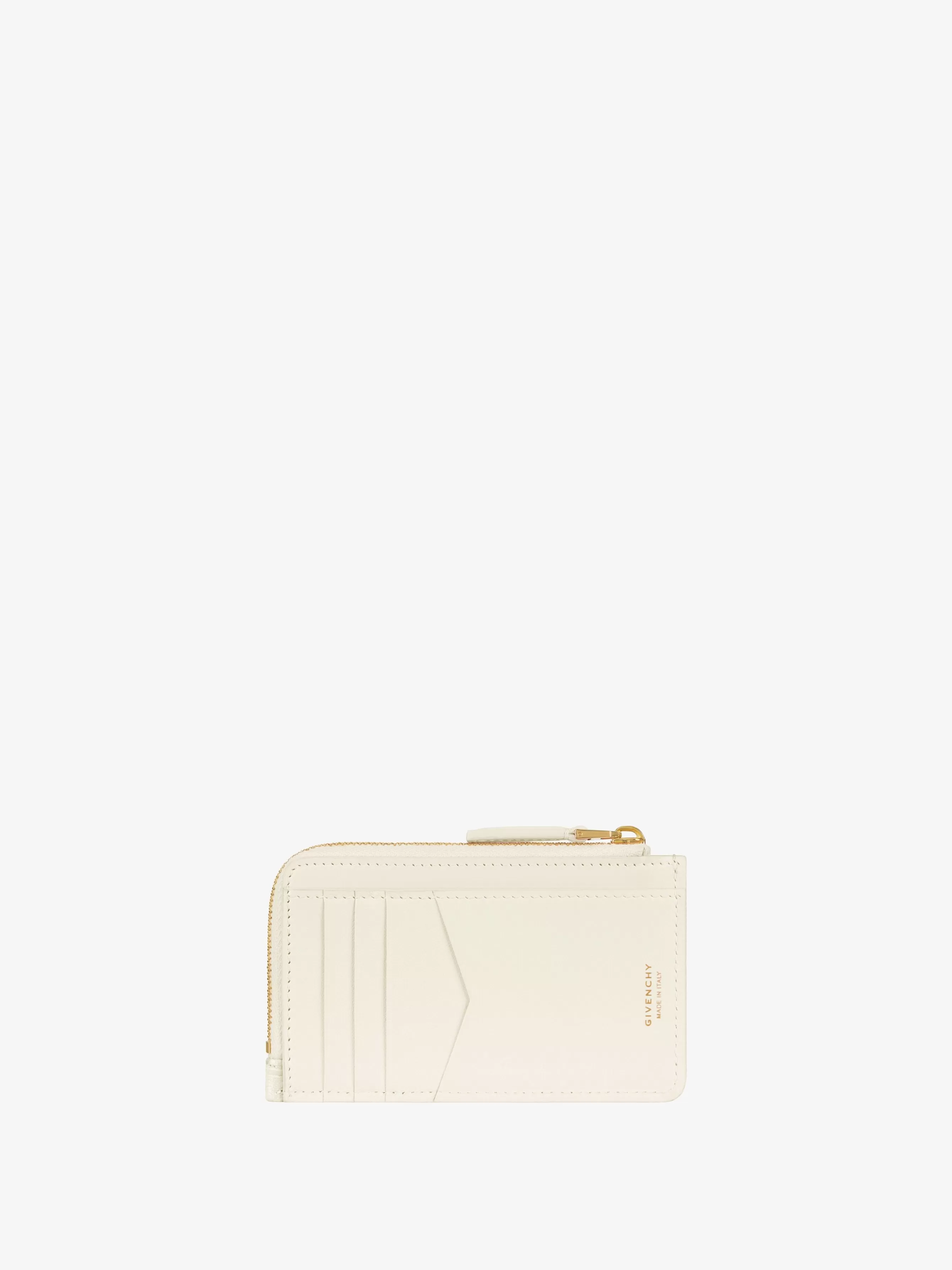 Sale/Women GIVENCHY Bags & Leather Goods | Small Leather Goods-G-Cut cardholder in 4G coated canvas and leather