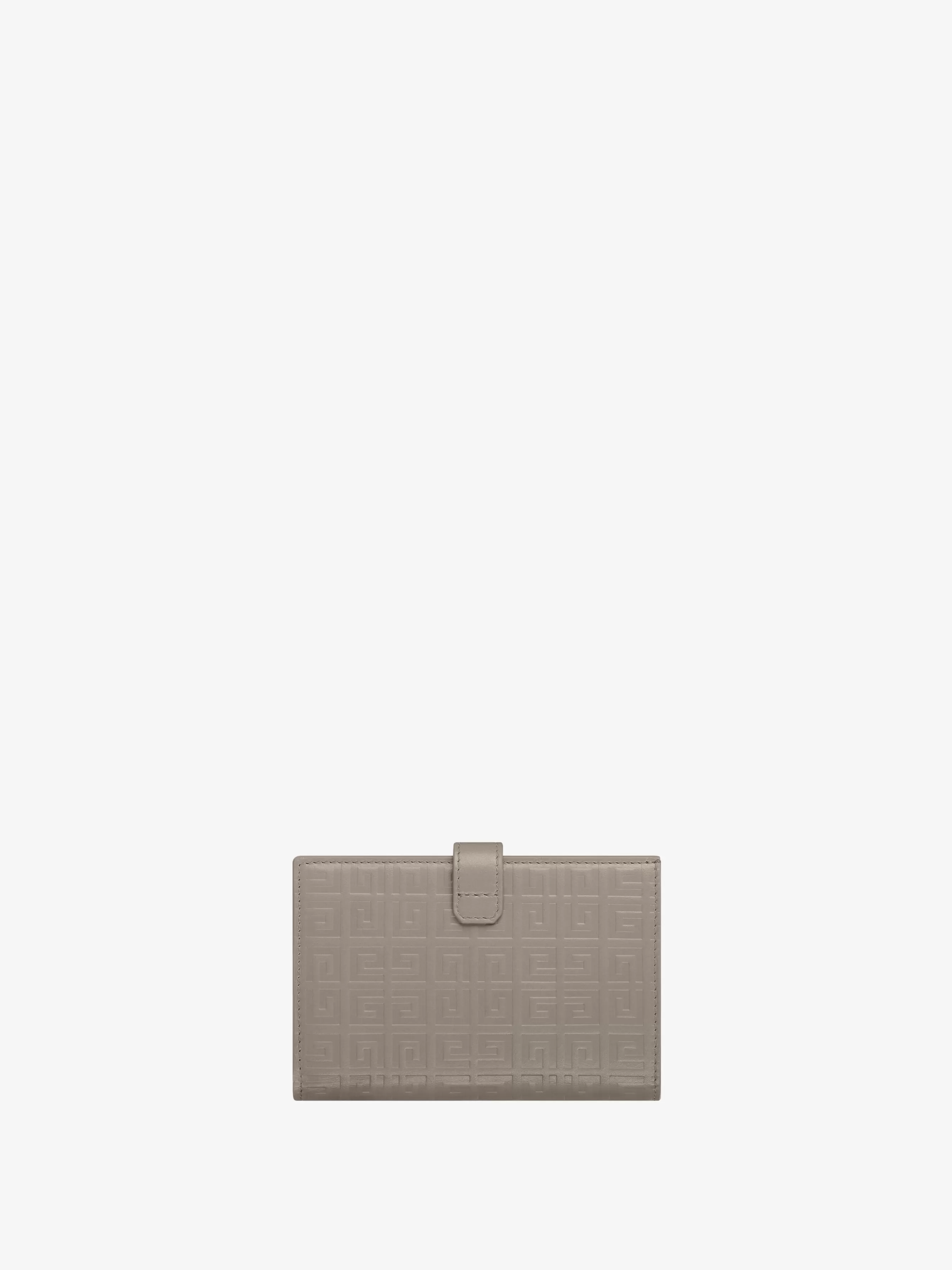 Sale/Women GIVENCHY Bags & Leather Goods | Small Leather Goods-G-Cut wallet in 4G leather