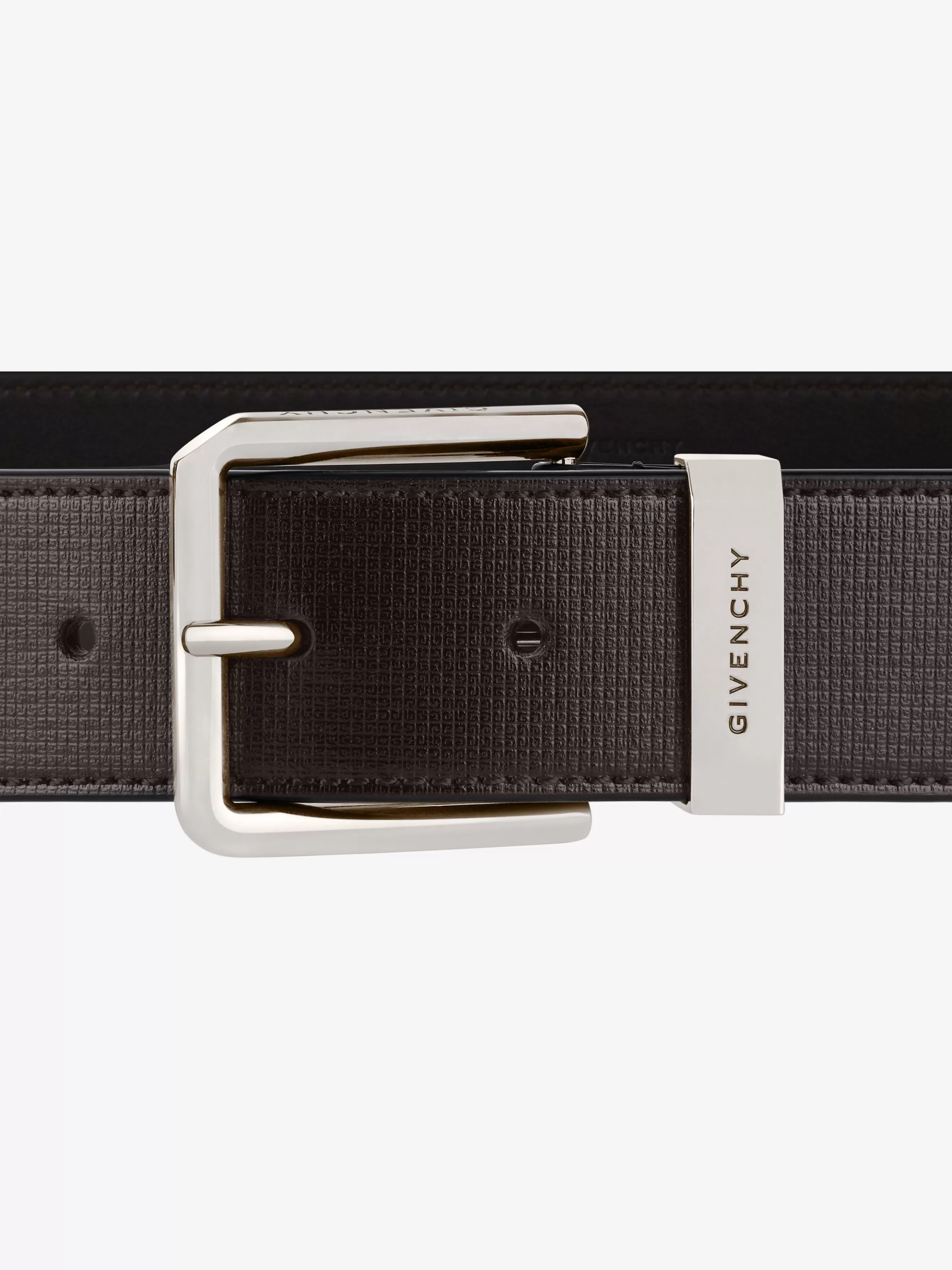 GIVENCHY Belts-Gentleman belt in 4G Classic leather