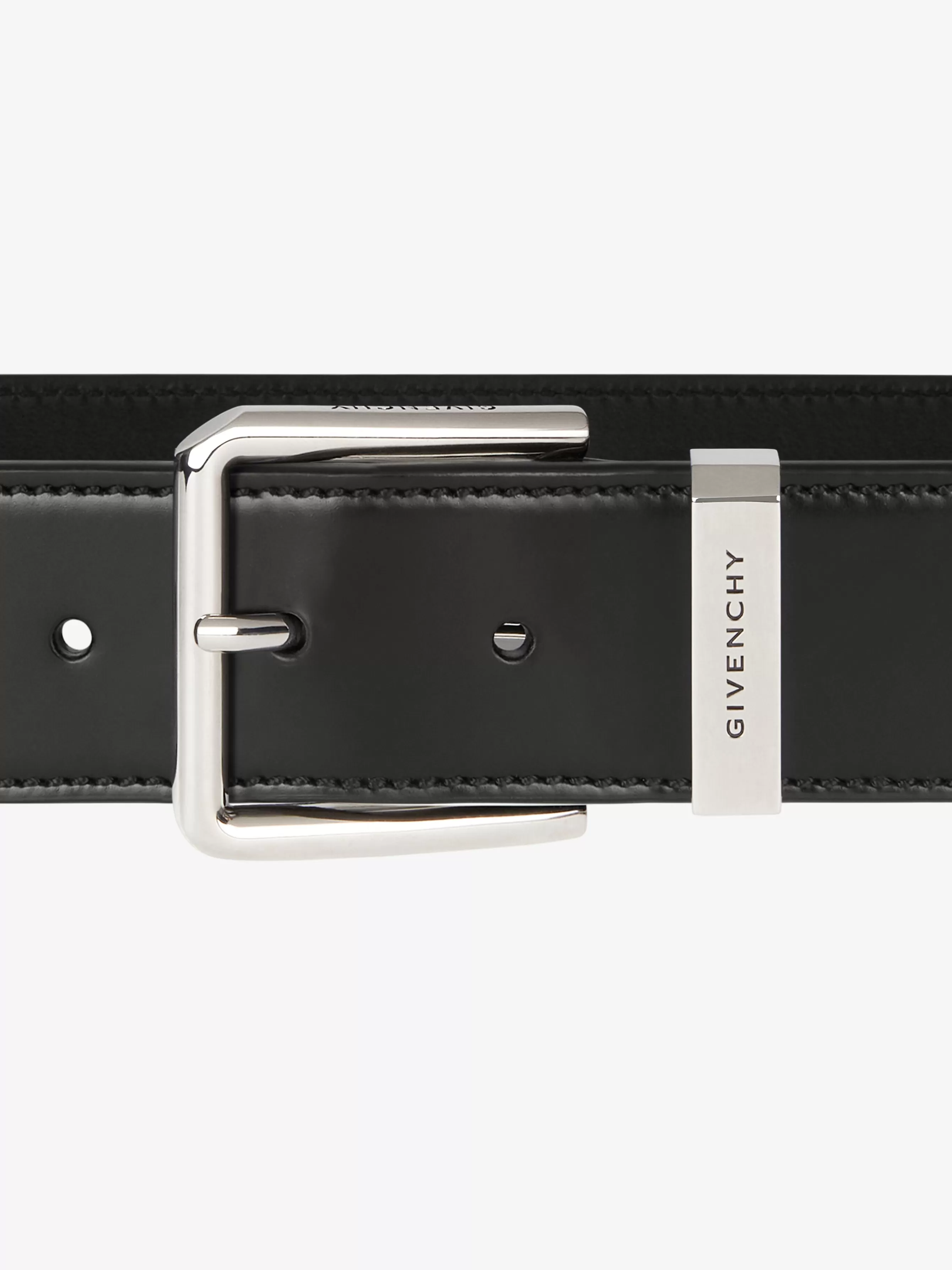 Men/Women GIVENCHY Other Accessories | Sunglasses-Gentleman belt in leather