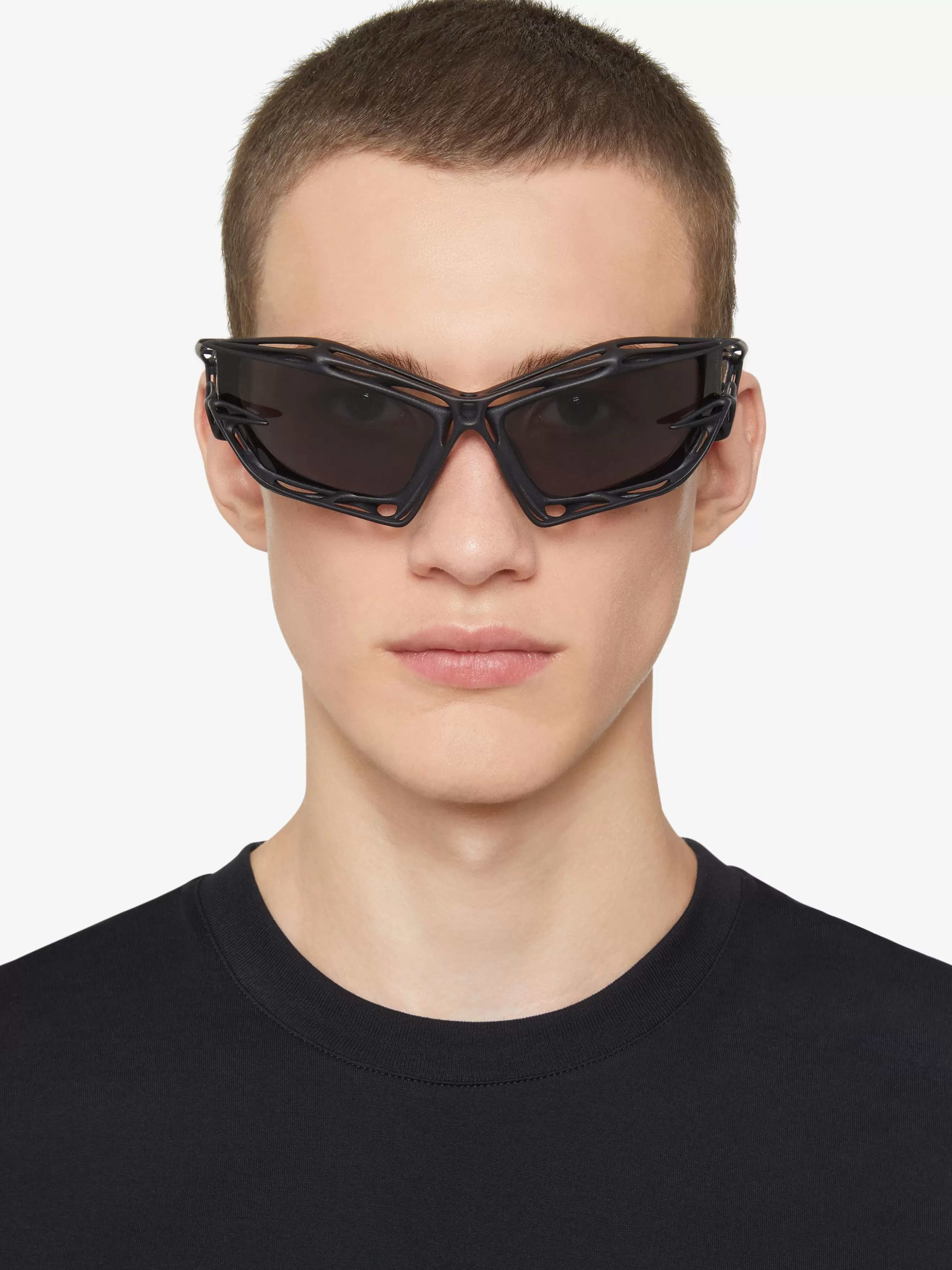 Men/Women GIVENCHY Sunglasses | Belts-Giv Cut Cage unisex sunglasses in nylon