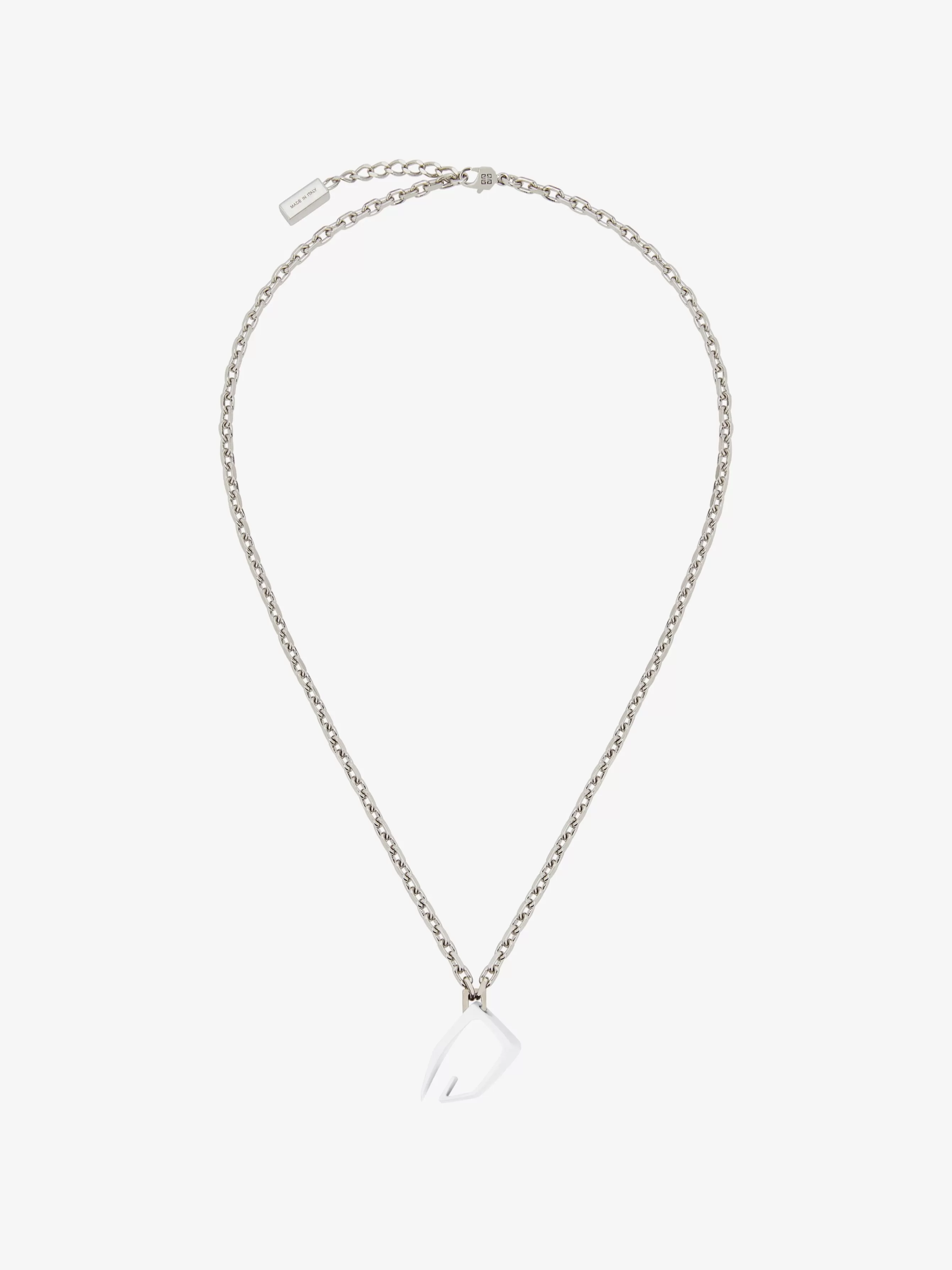 GIVENCHY Jewelry-Giv Cut necklace in metal and enamel